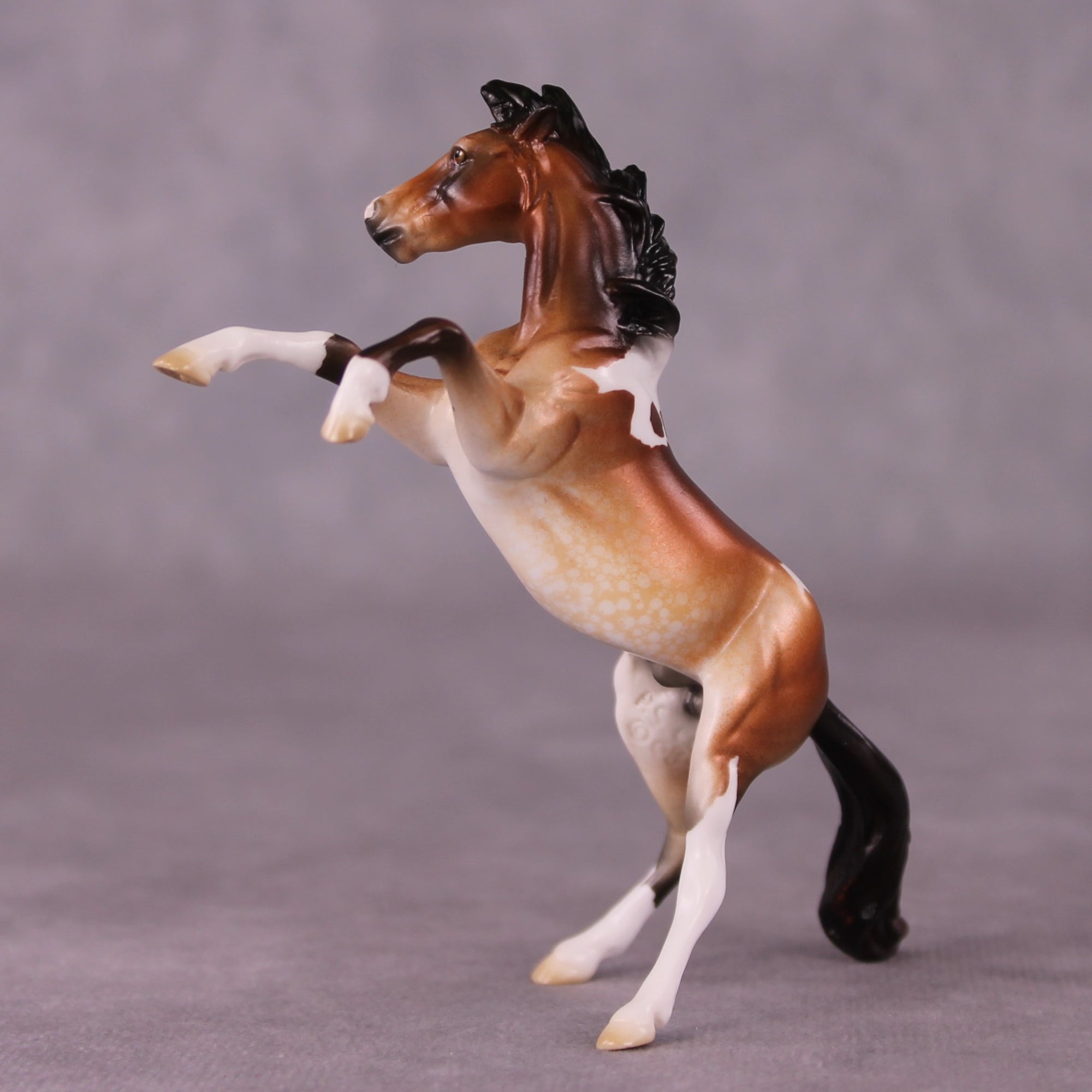 "Pastoral" OOAK Rearing Chip By Jess Hamill - Menagerie Series