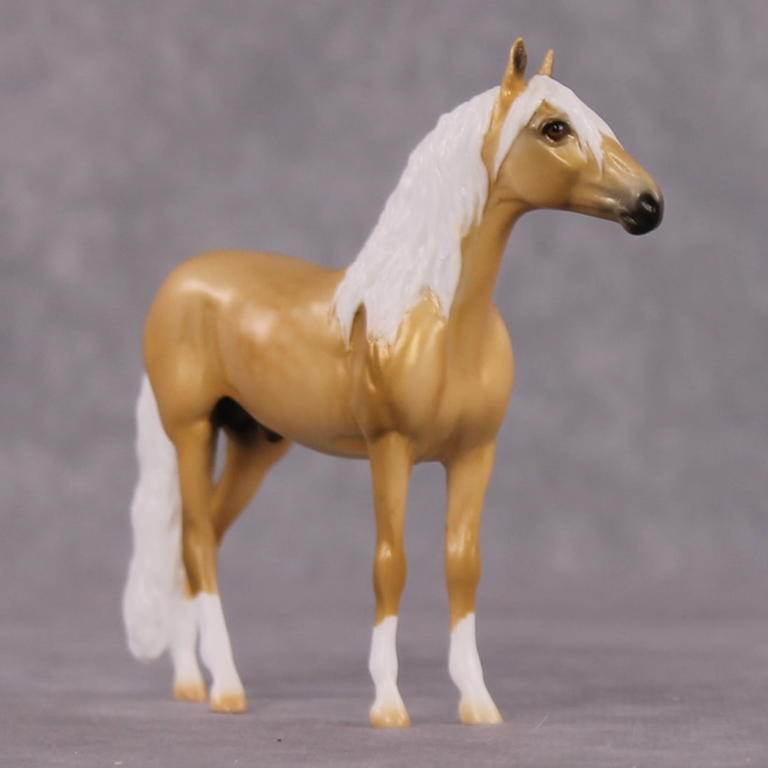 "Bodhi" OOAK Dappled Palomino Andalusian Chip By Ellen Robbins Shakespeare Sonnet 18 & 130 Chips CL25