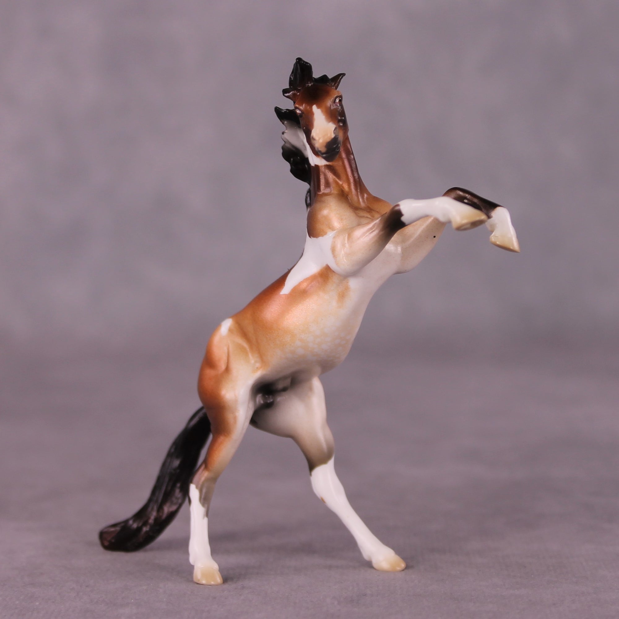 "Pastoral" OOAK Rearing Chip By Jess Hamill - Menagerie Series