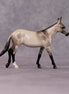 "Anaphora" OOAK Dappled Grulla Mule Chip By Ellen Robbins Shakespeare Sonnet 18 & 130 Chips CL25