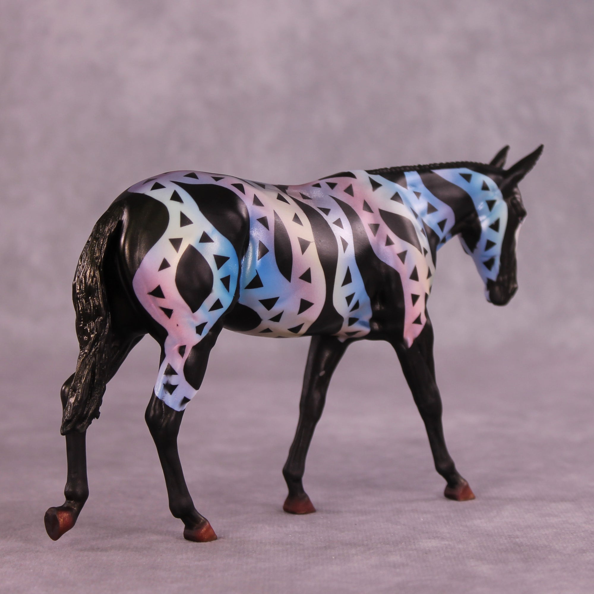 All Smiles OOAK Pebble Mule by Kike (Enrique) Duarte LHS25