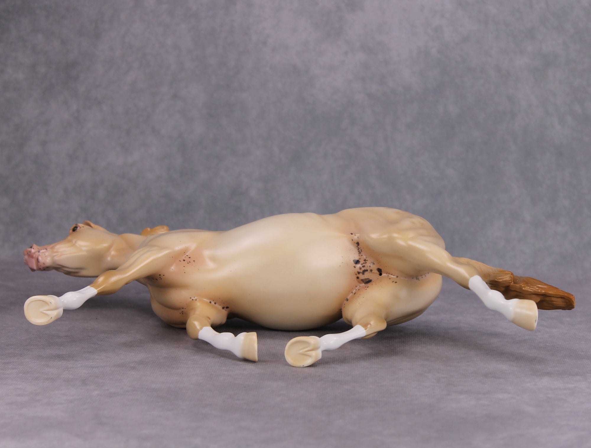 Glowing Ghost OOAK Reverse Dapple Champagne Palouse By Ellen Robbins MM24