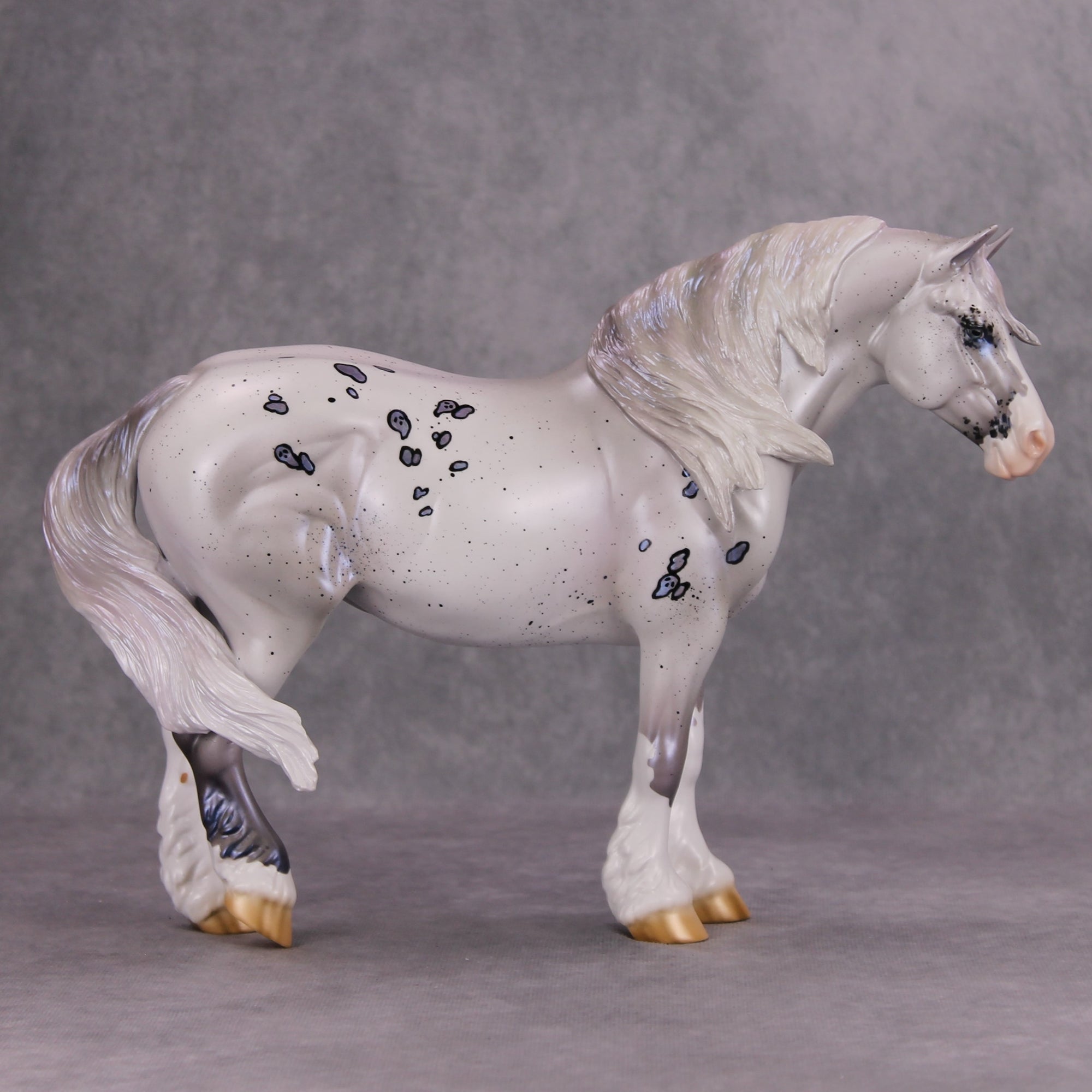 Seance OOAK Deco Ghost Heavy Draft By Jess Hamill MM24