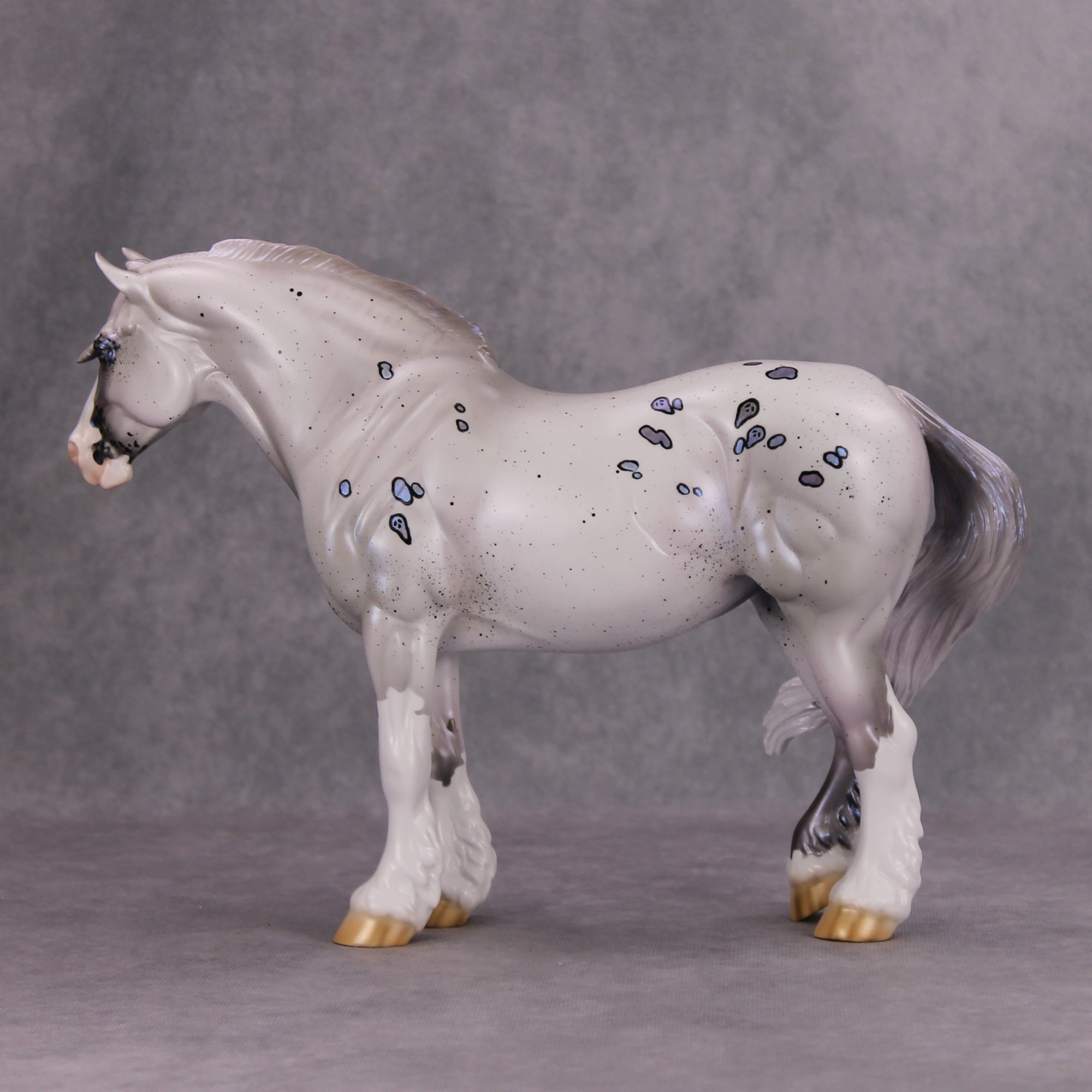 Seance OOAK Deco Ghost Heavy Draft By Jess Hamill MM24