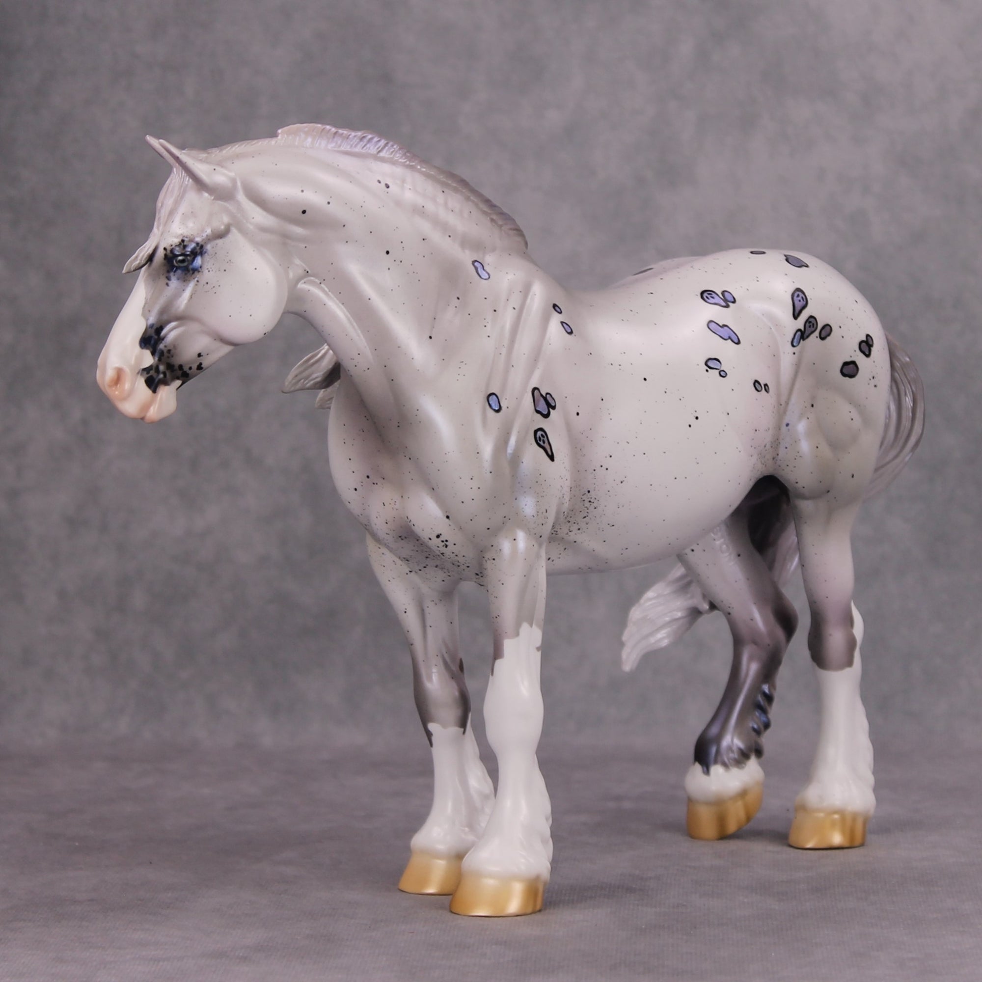 Seance OOAK Deco Ghost Heavy Draft By Jess Hamill MM24