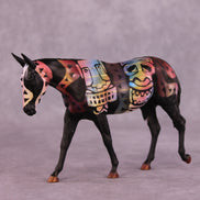 All Smiles OOAK Pebble Mule by Kike (Enrique) Duarte LHS25