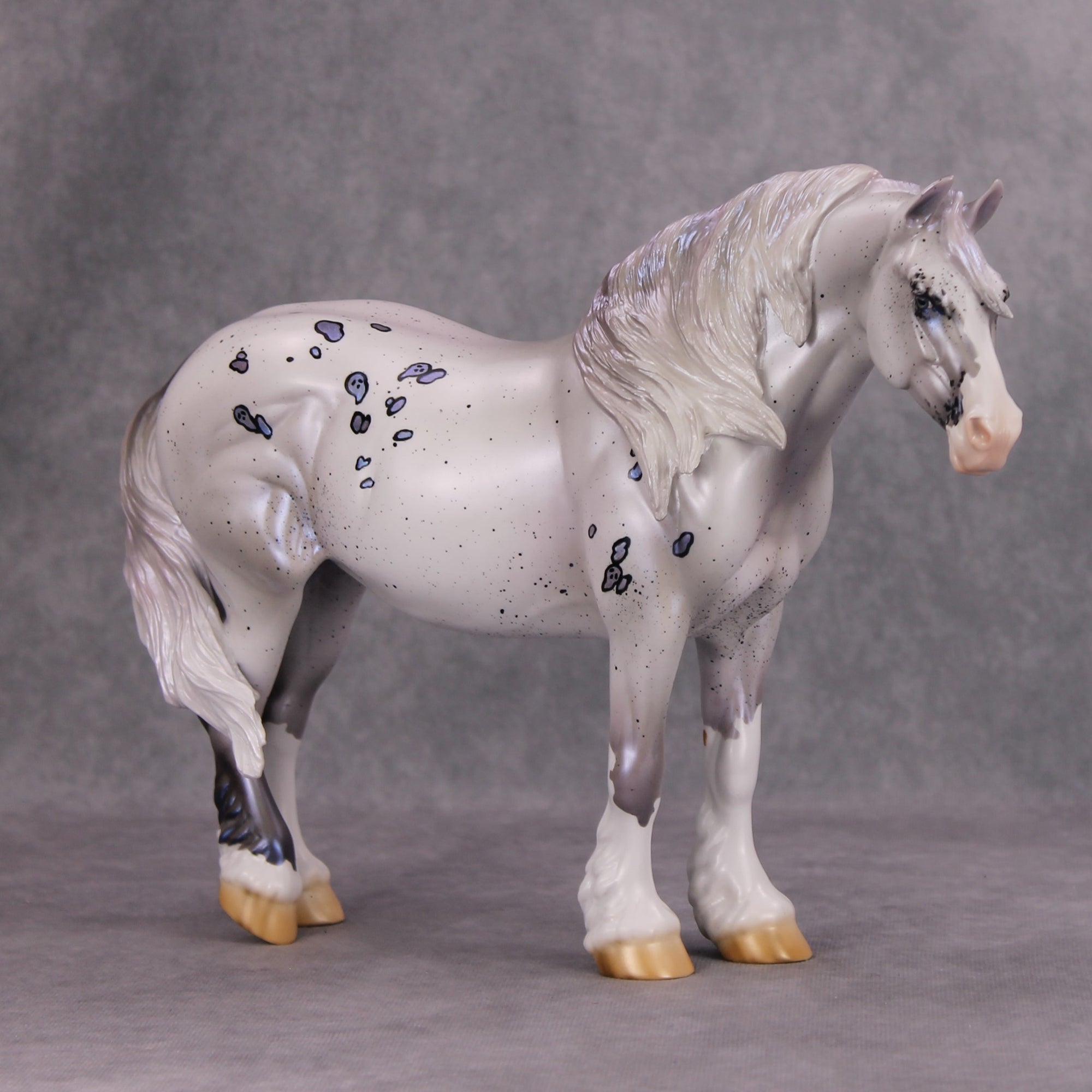 Seance OOAK Deco Ghost Heavy Draft By Jess Hamill MM24