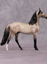 "Iambic" OOAK Dappled Grulla Morgan Chip By Ellen Robbins Shakespeare Sonnet 18 & 130 Chips CL25
