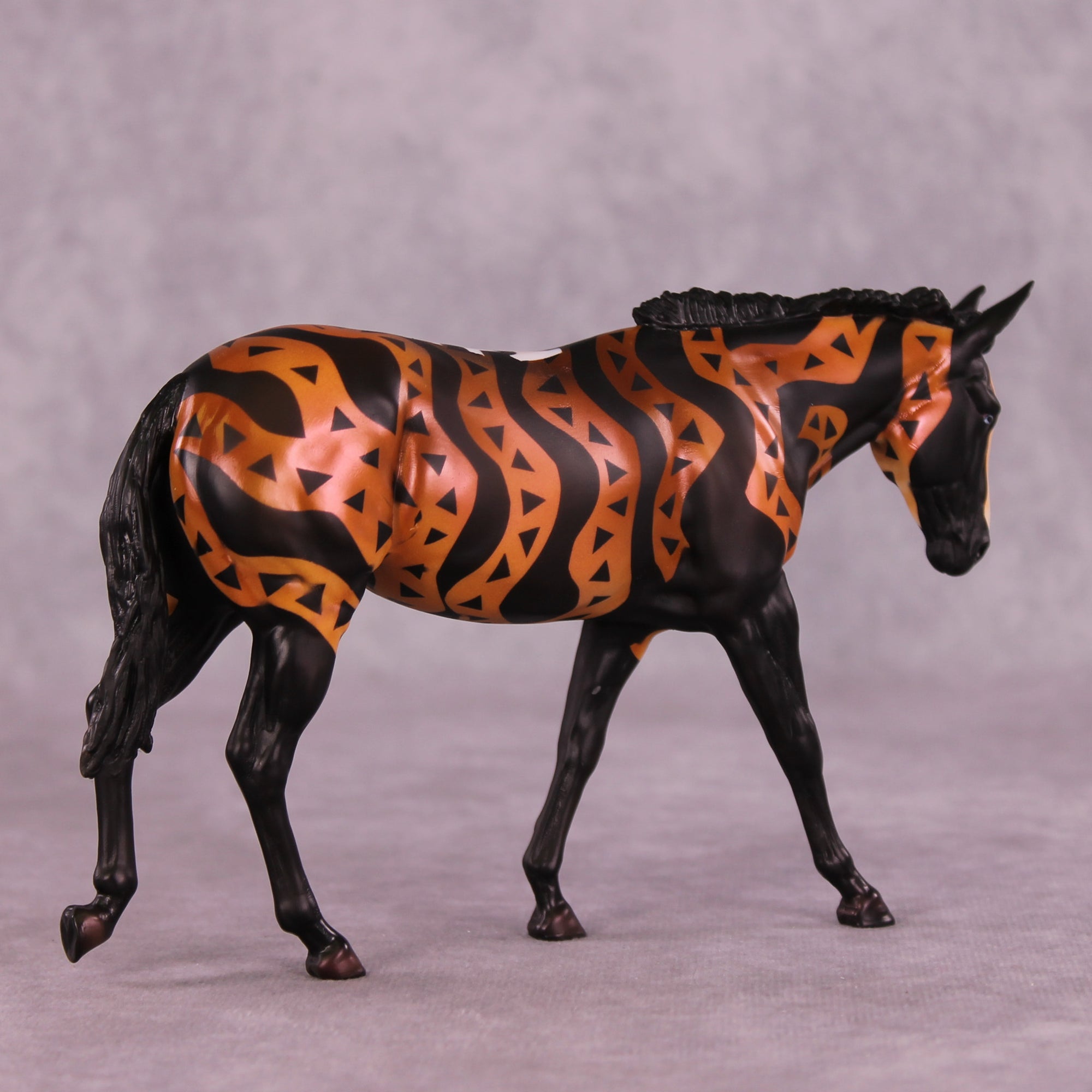 Tiki OOAK Pebble Mule by Kike (Enrique) Duarte LHS25