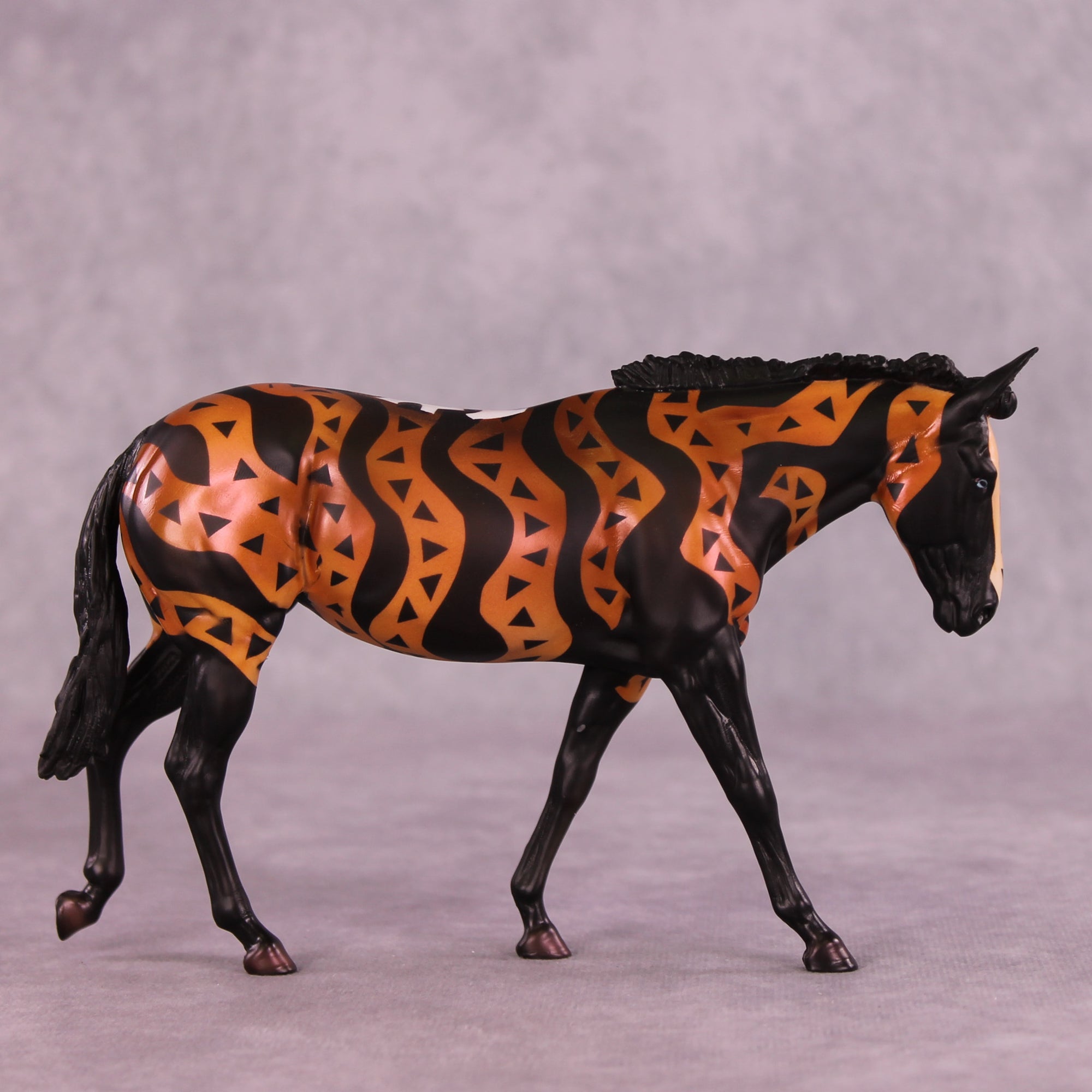 Tiki OOAK Pebble Mule by Kike (Enrique) Duarte LHS25