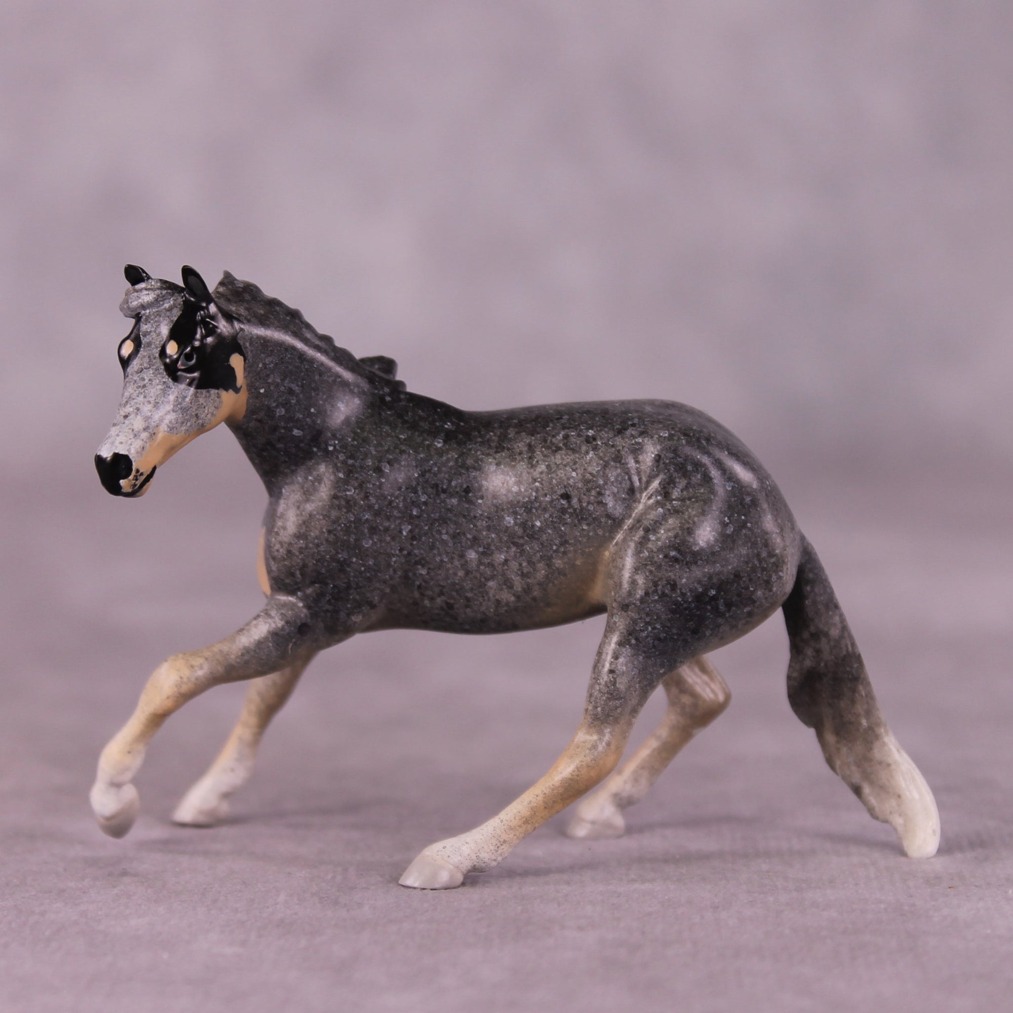&quot;Fido&quot; OOAK Cutter Chip By Jess Hamill - Menagerie Series