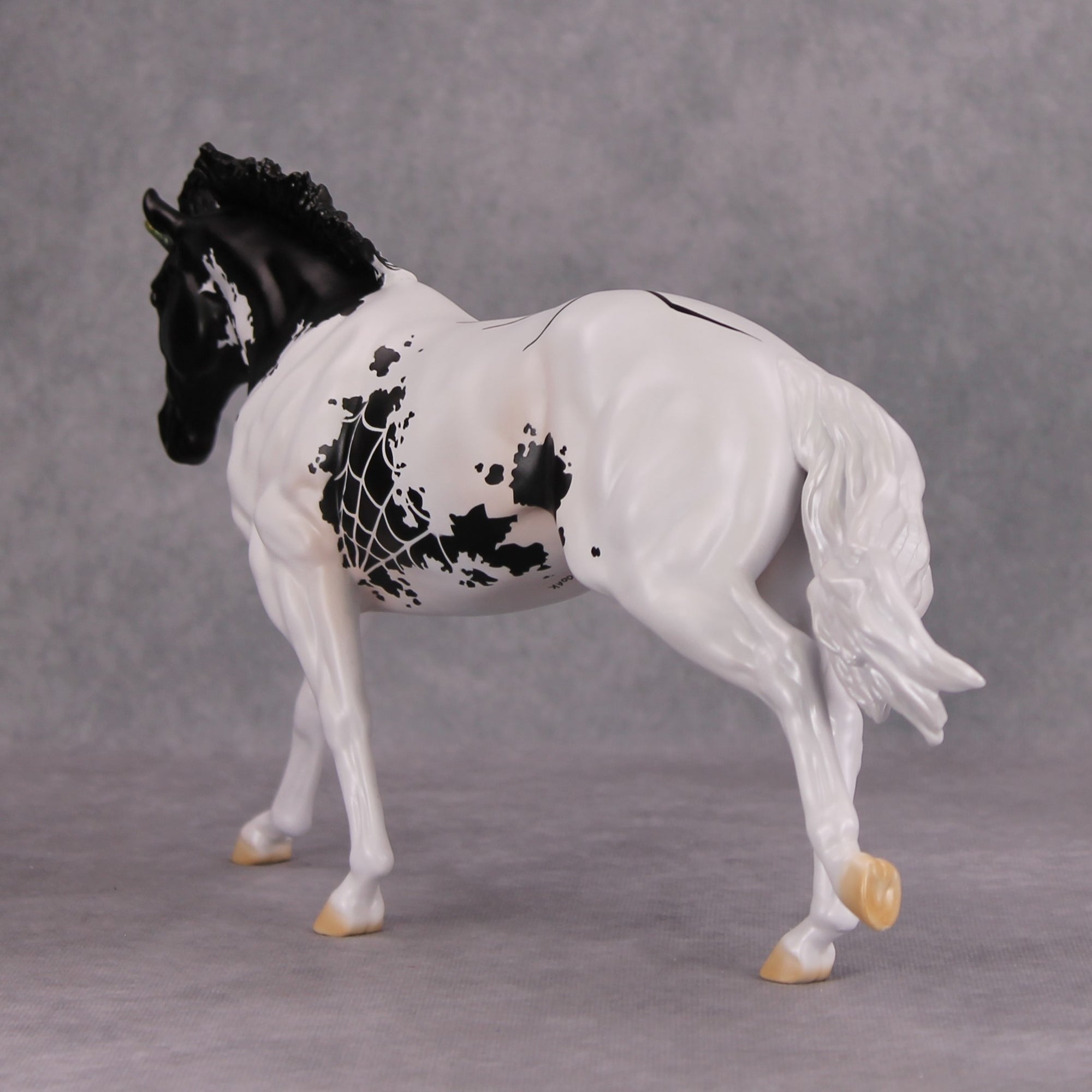 Fright Beside You OOAK Custom Deco Spider Unicorn Remington By Jess Hamill MM24