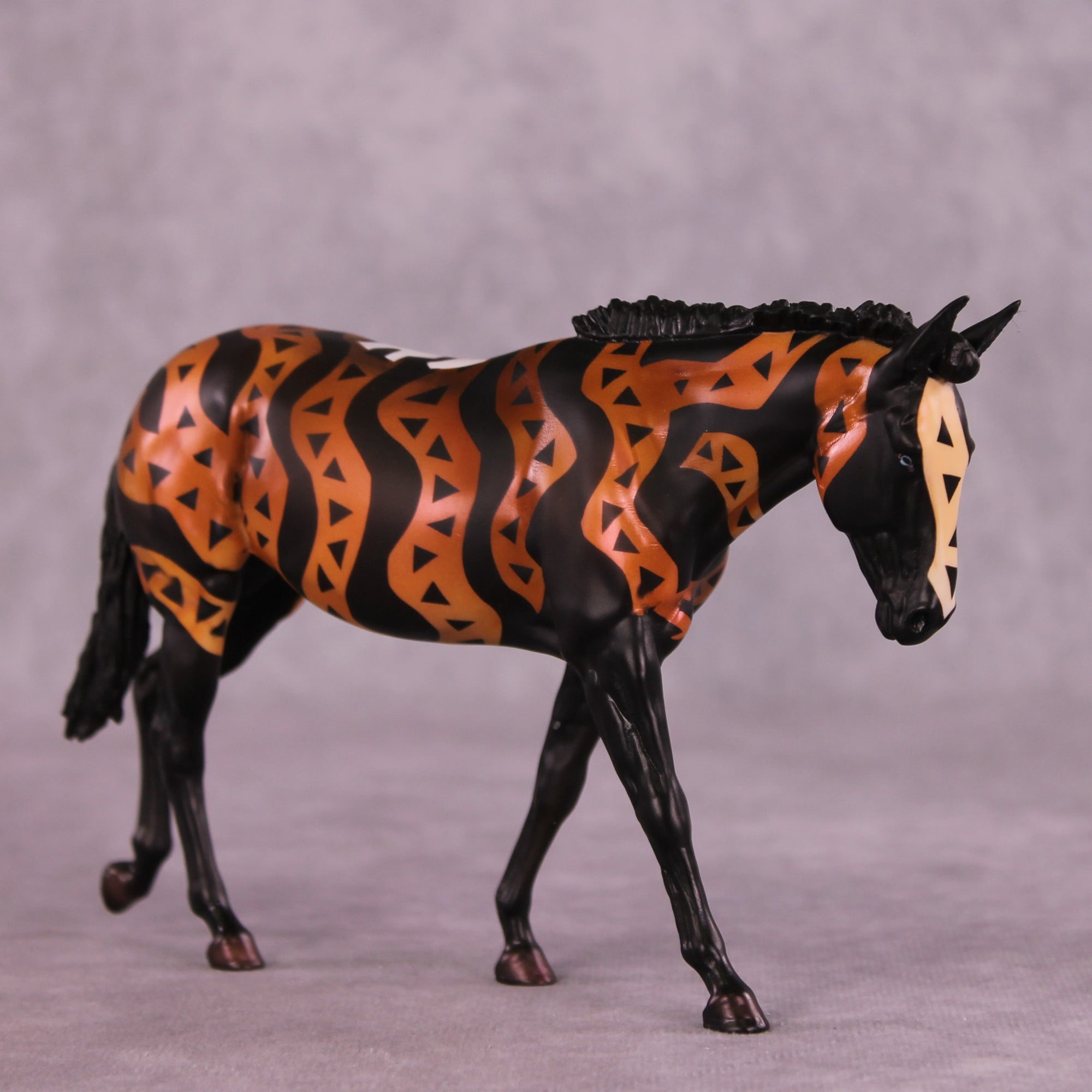 Tiki OOAK Pebble Mule by Kike (Enrique) Duarte LHS25