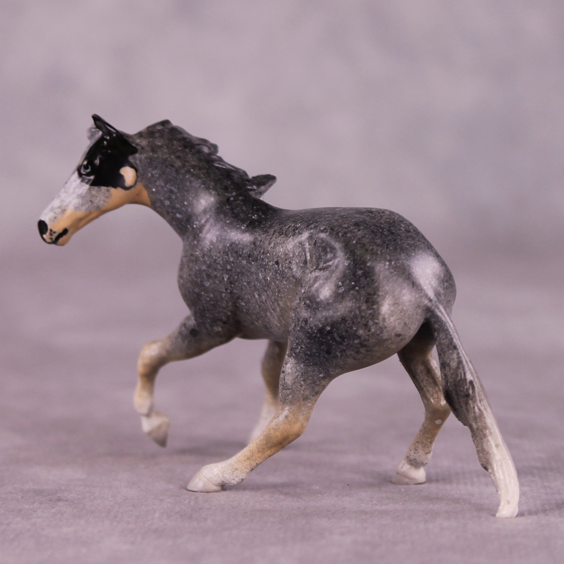 &quot;Fido&quot; OOAK Cutter Chip By Jess Hamill - Menagerie Series