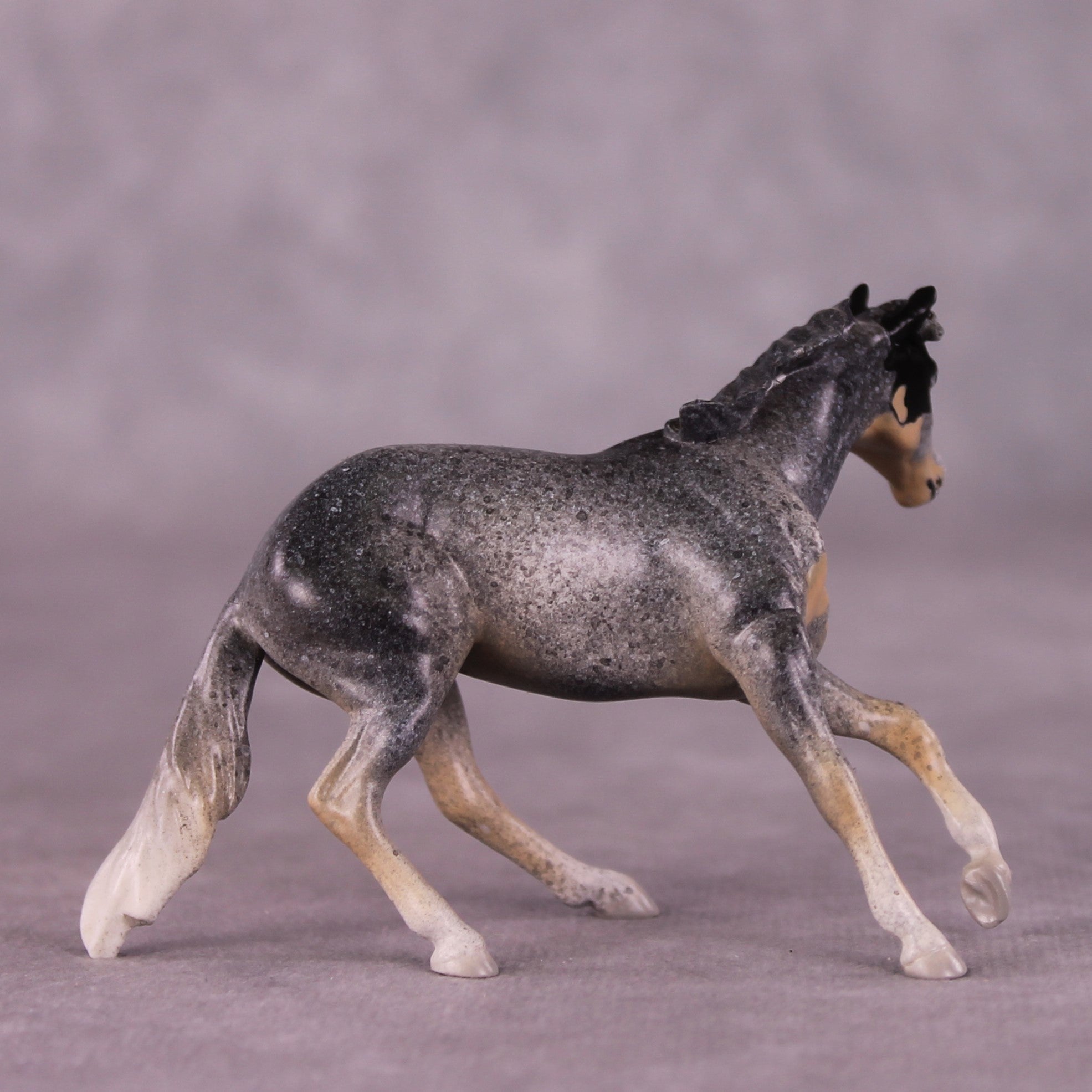 &quot;Fido&quot; OOAK Cutter Chip By Jess Hamill - Menagerie Series