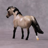 &quot;Caesura&quot; OOAK Dappled Grulla Pony Chip By Ellen Robbins Shakespeare Sonnet 18 &amp; 130 Chips CL25