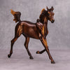 Snickerdoodle OOAK Chestnut Arab Yearling By Dawn Quick MM24