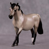 &quot;Caesura&quot; OOAK Dappled Grulla Pony Chip By Ellen Robbins Shakespeare Sonnet 18 &amp; 130 Chips CL25