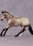 "Stanza" OOAK Dappled Grulla Cutter Chip By Ellen Robbins Shakespeare Sonnet 18 & 130 Chips CL25
