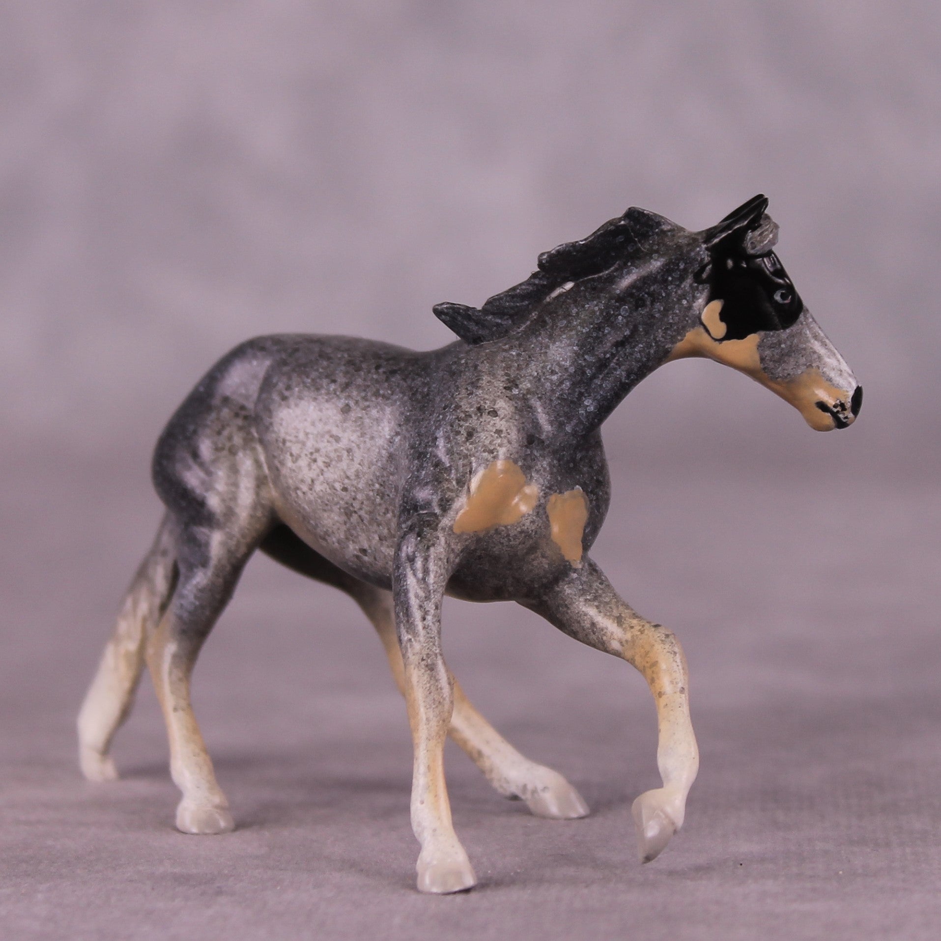 &quot;Fido&quot; OOAK Cutter Chip By Jess Hamill - Menagerie Series
