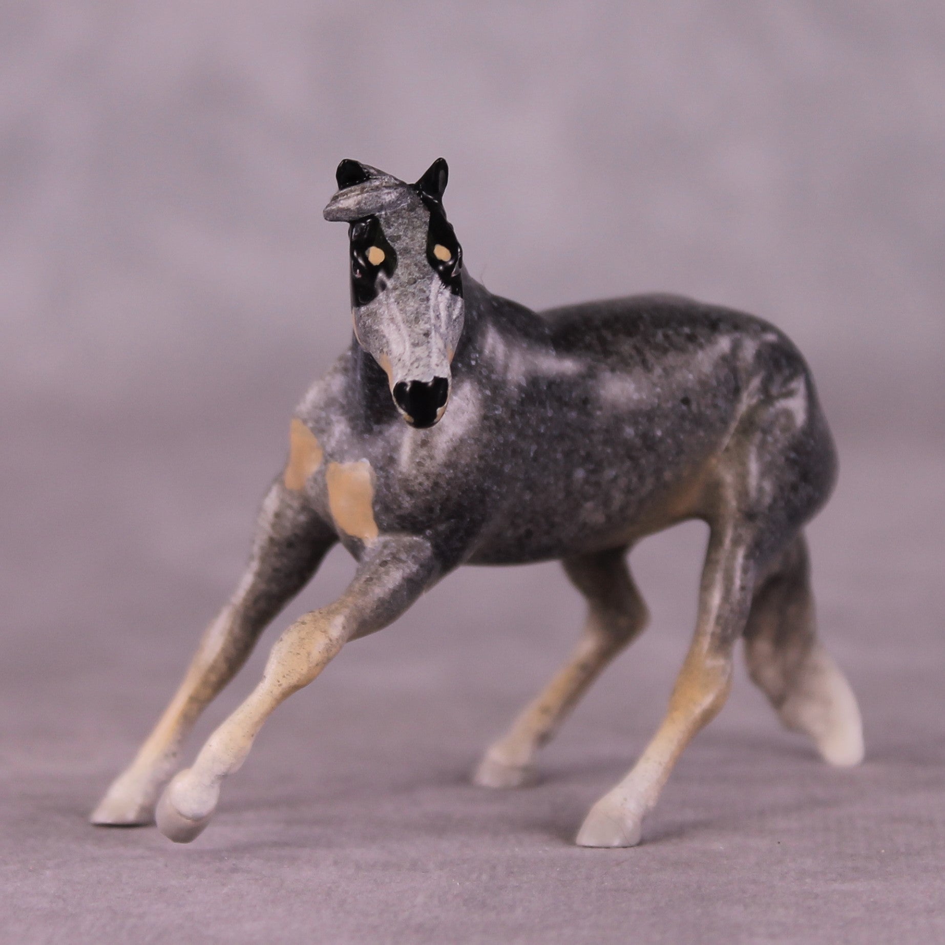 &quot;Fido&quot; OOAK Cutter Chip By Jess Hamill - Menagerie Series
