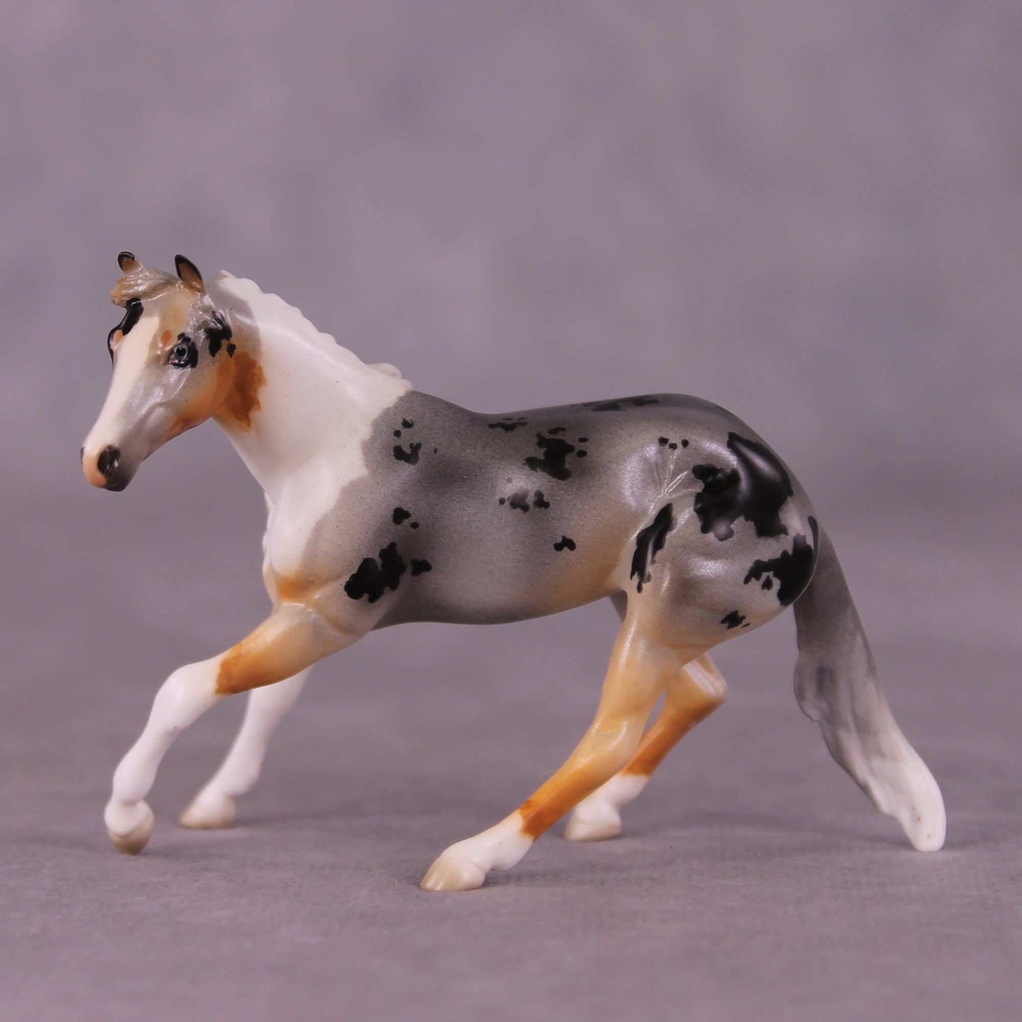 "You Herd It Here" OOAK Cutter Chip By Jess Hamill - Menagerie Series