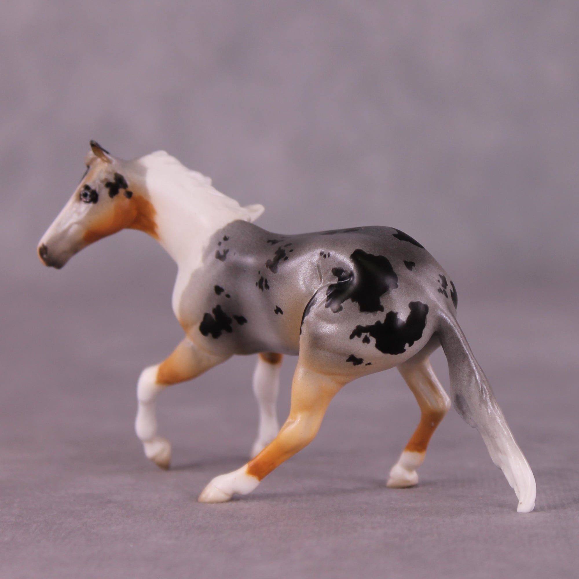 "You Herd It Here" OOAK Cutter Chip By Jess Hamill - Menagerie Series