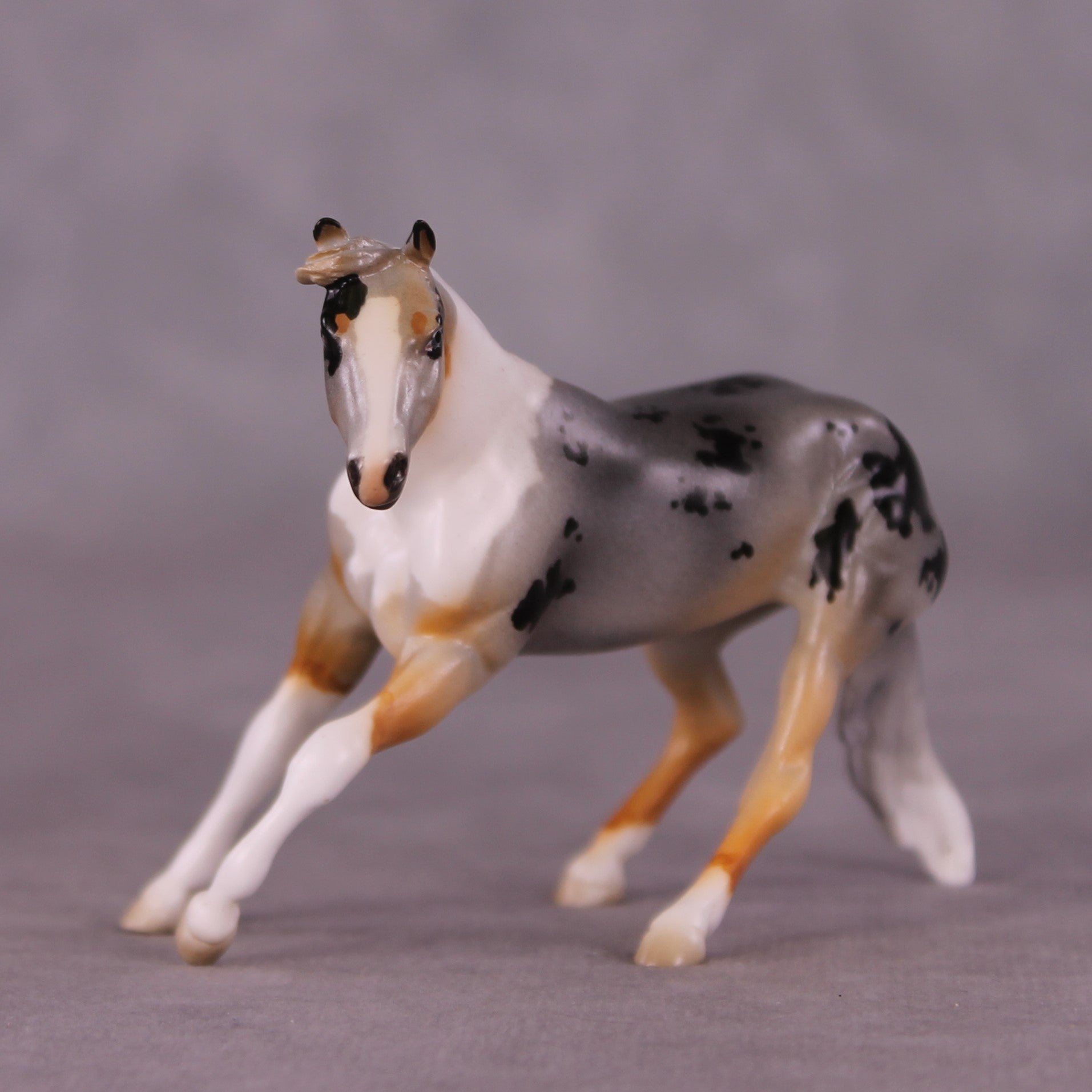 "You Herd It Here" OOAK Cutter Chip By Jess Hamill - Menagerie Series
