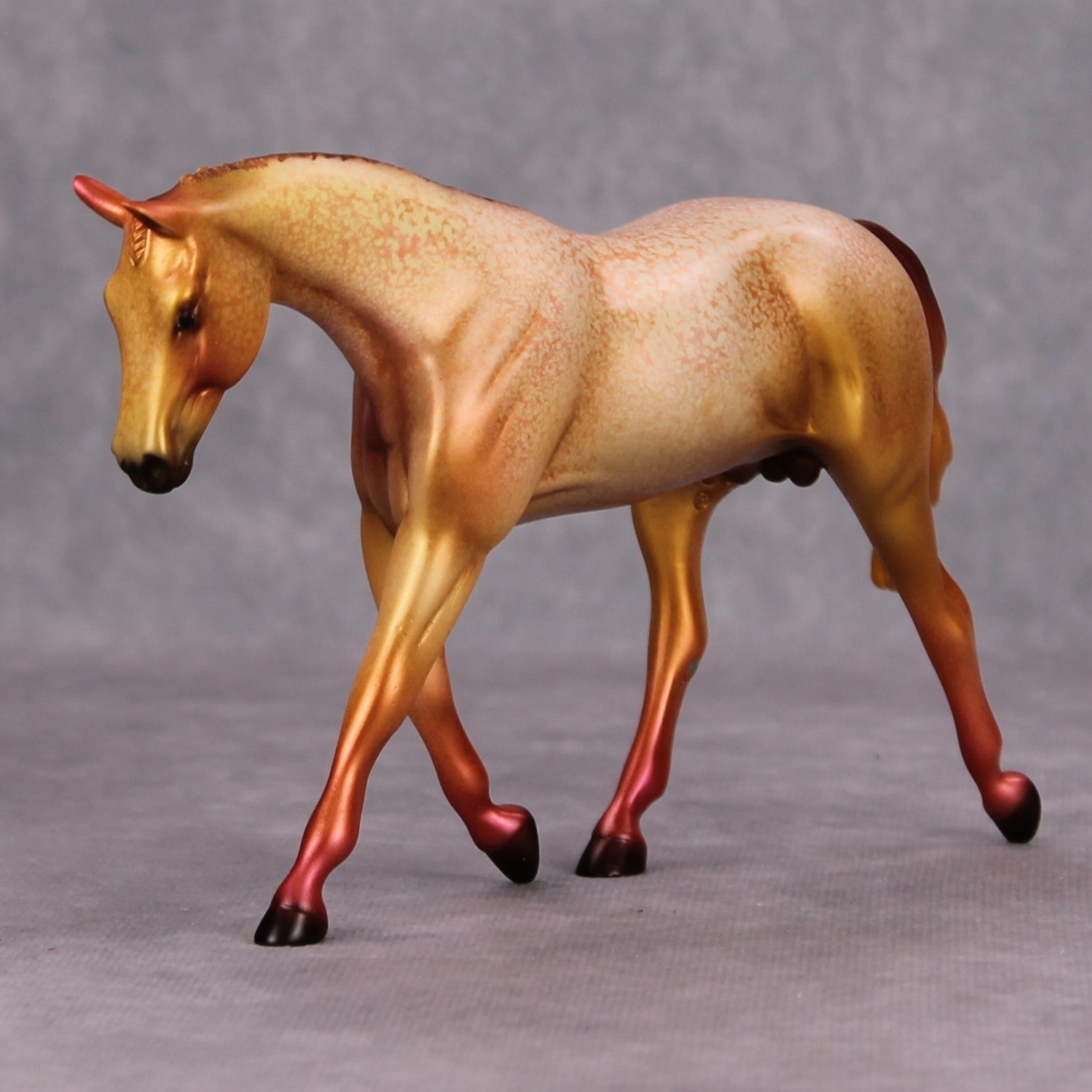 Chlorophyll OOAK Fall Florentine Deco Warmblood Pebble By Ellen Robbins MM24