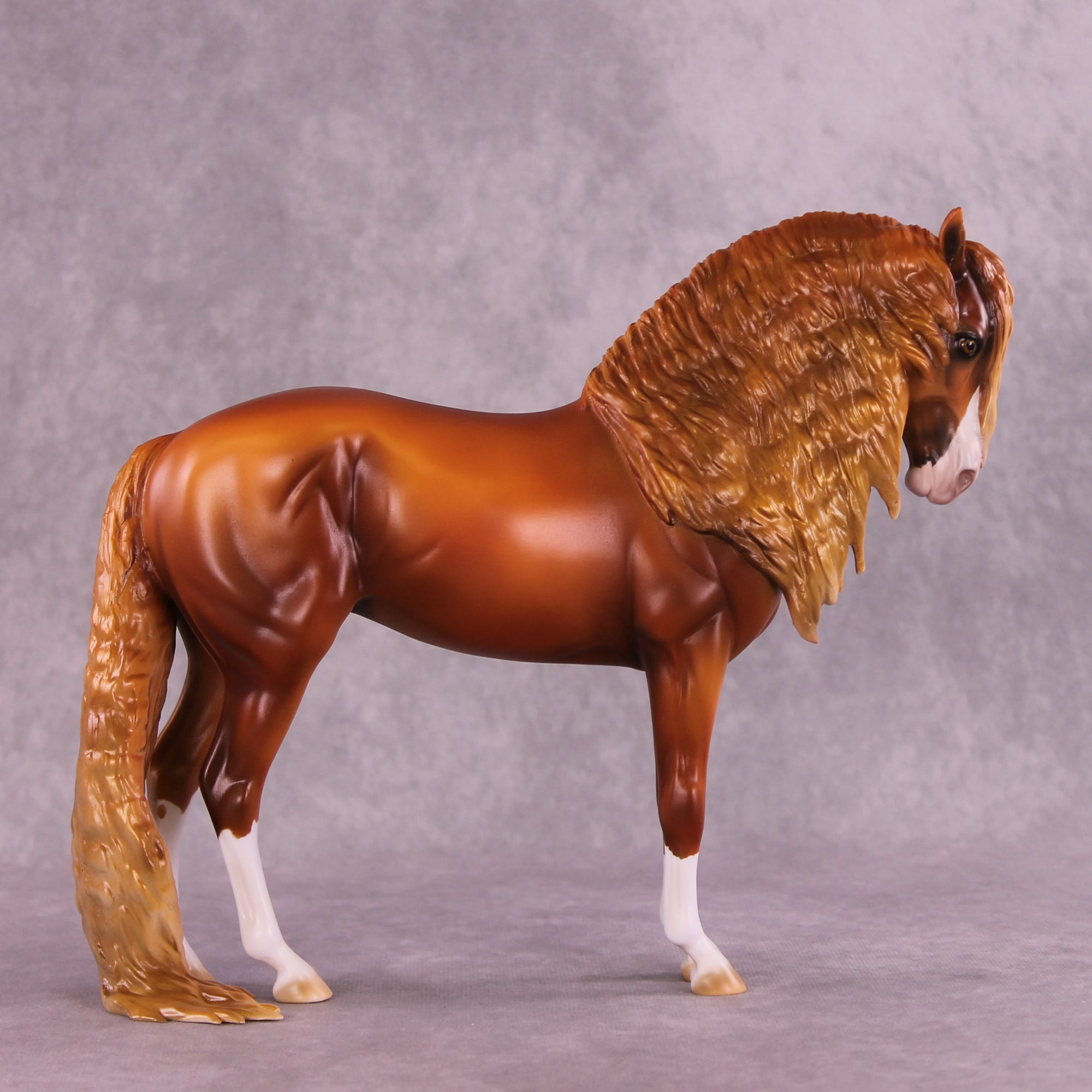 Pumpkin Spice OOAK FCM Andalusian by Mindy Berg Best Offer 9/16/2025