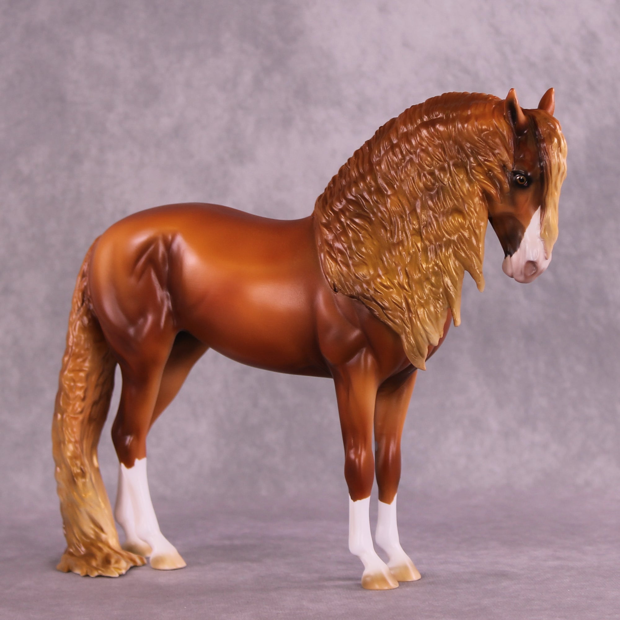 Pumpkin Spice OOAK FCM Andalusian by Mindy Berg Best Offer 9/16/2025