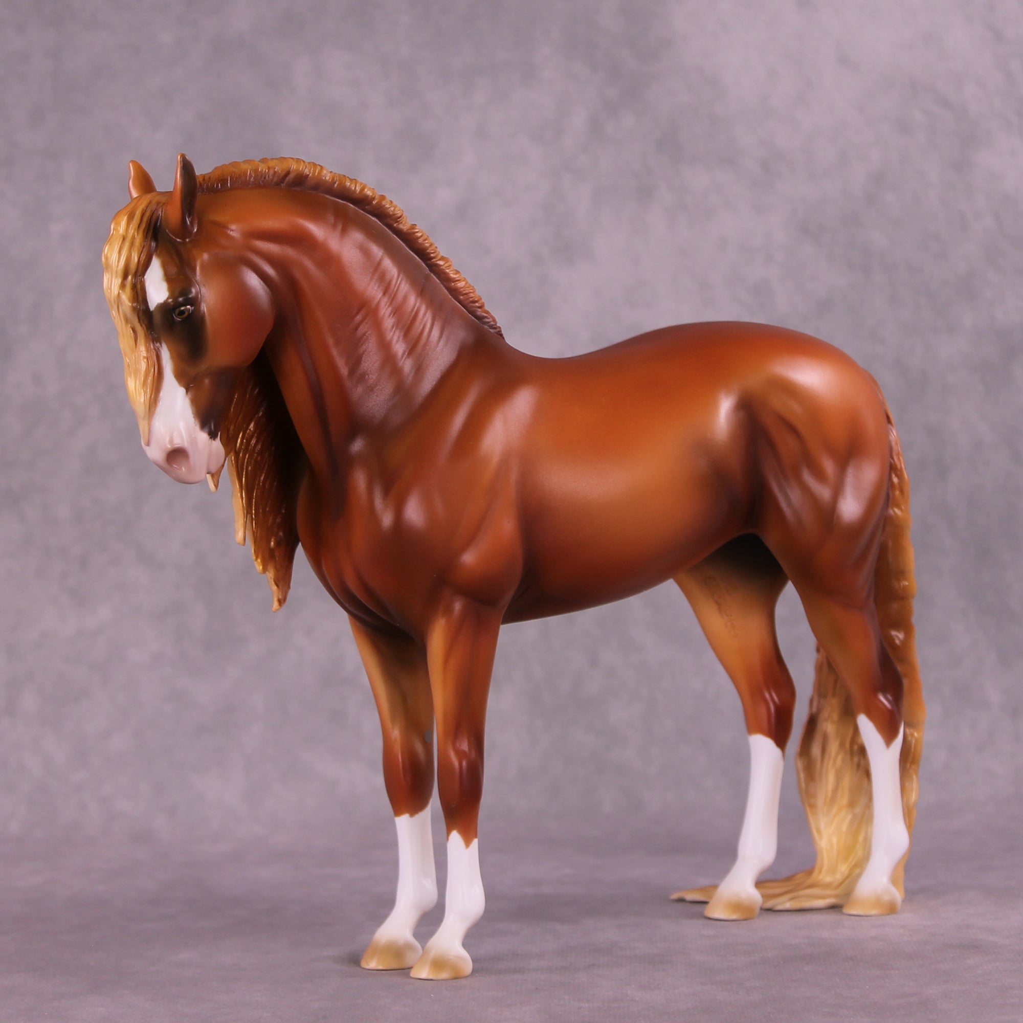 Pumpkin Spice OOAK FCM Andalusian by Mindy Berg Best Offer 9/16/2025