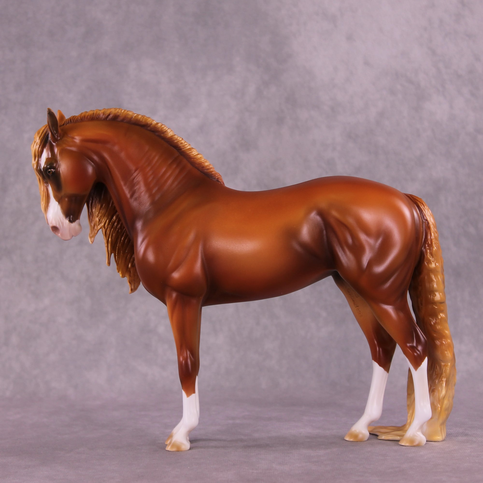 Pumpkin Spice OOAK FCM Andalusian by Mindy Berg Best Offer 9/16/2025