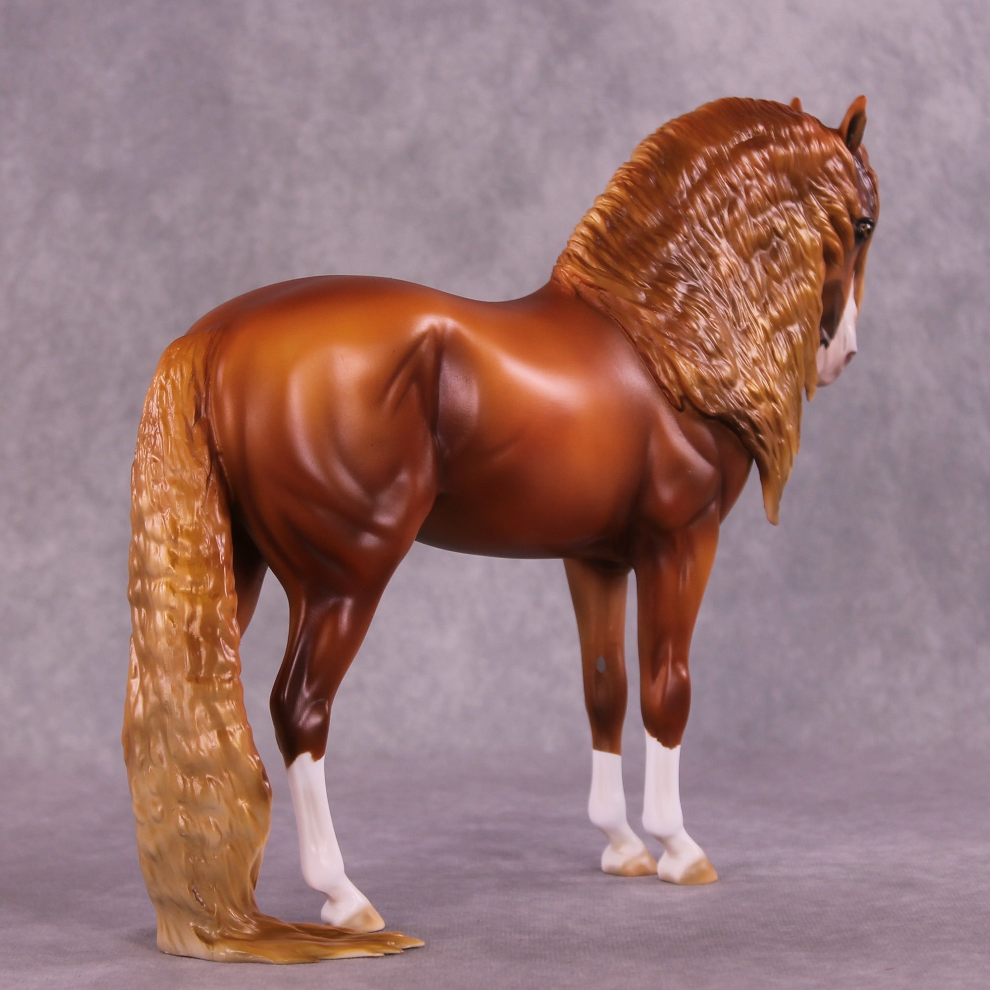 Pumpkin Spice OOAK FCM Andalusian by Mindy Berg Best Offer 9/16/2025