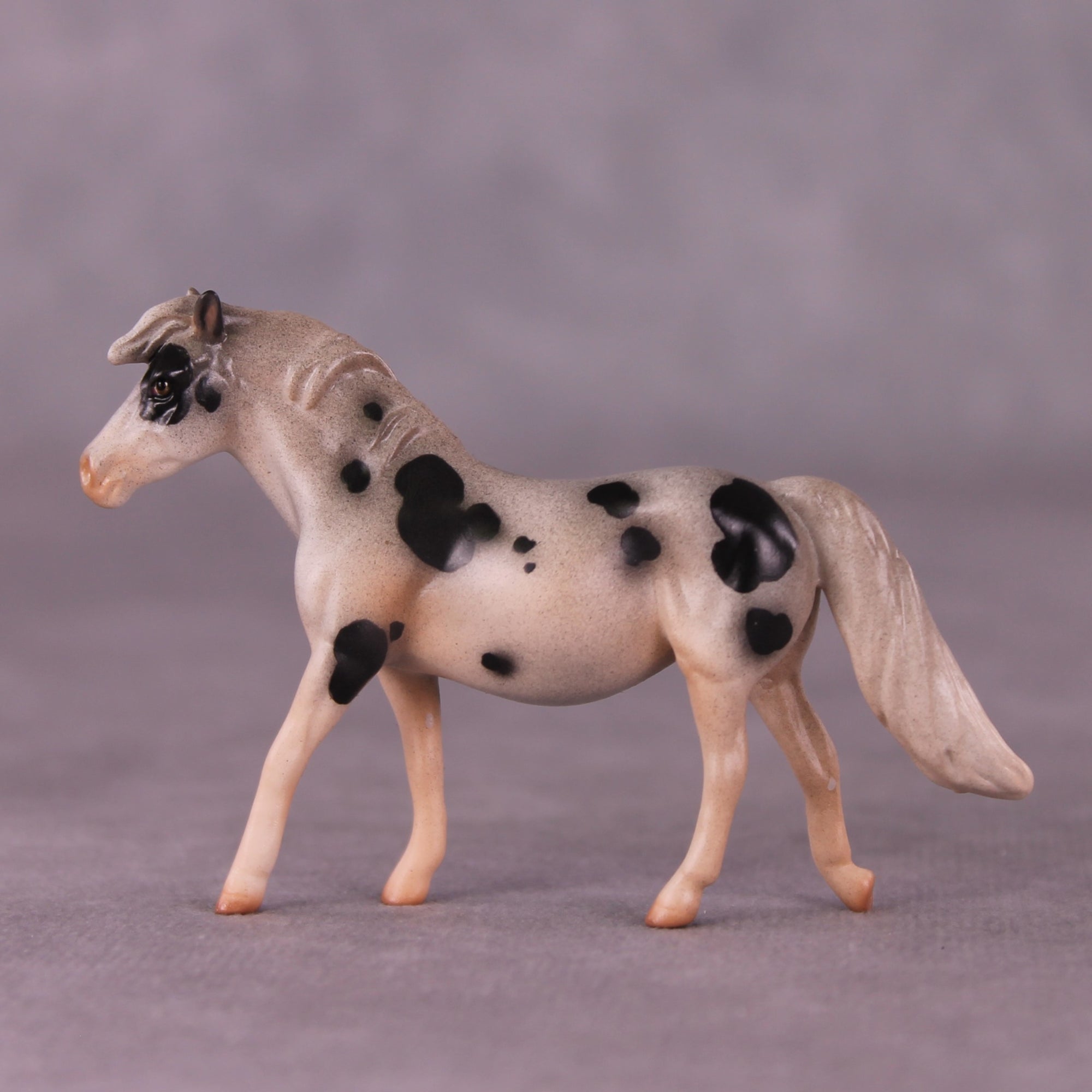 "Miss Piggy" OOAK Pony Chip By Jess Hamill - Menagerie Series