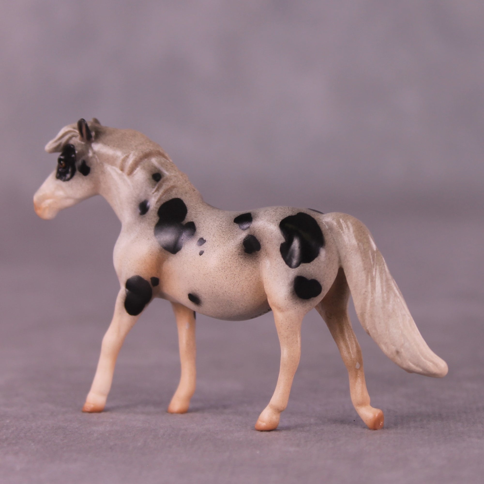 "Miss Piggy" OOAK Pony Chip By Jess Hamill - Menagerie Series