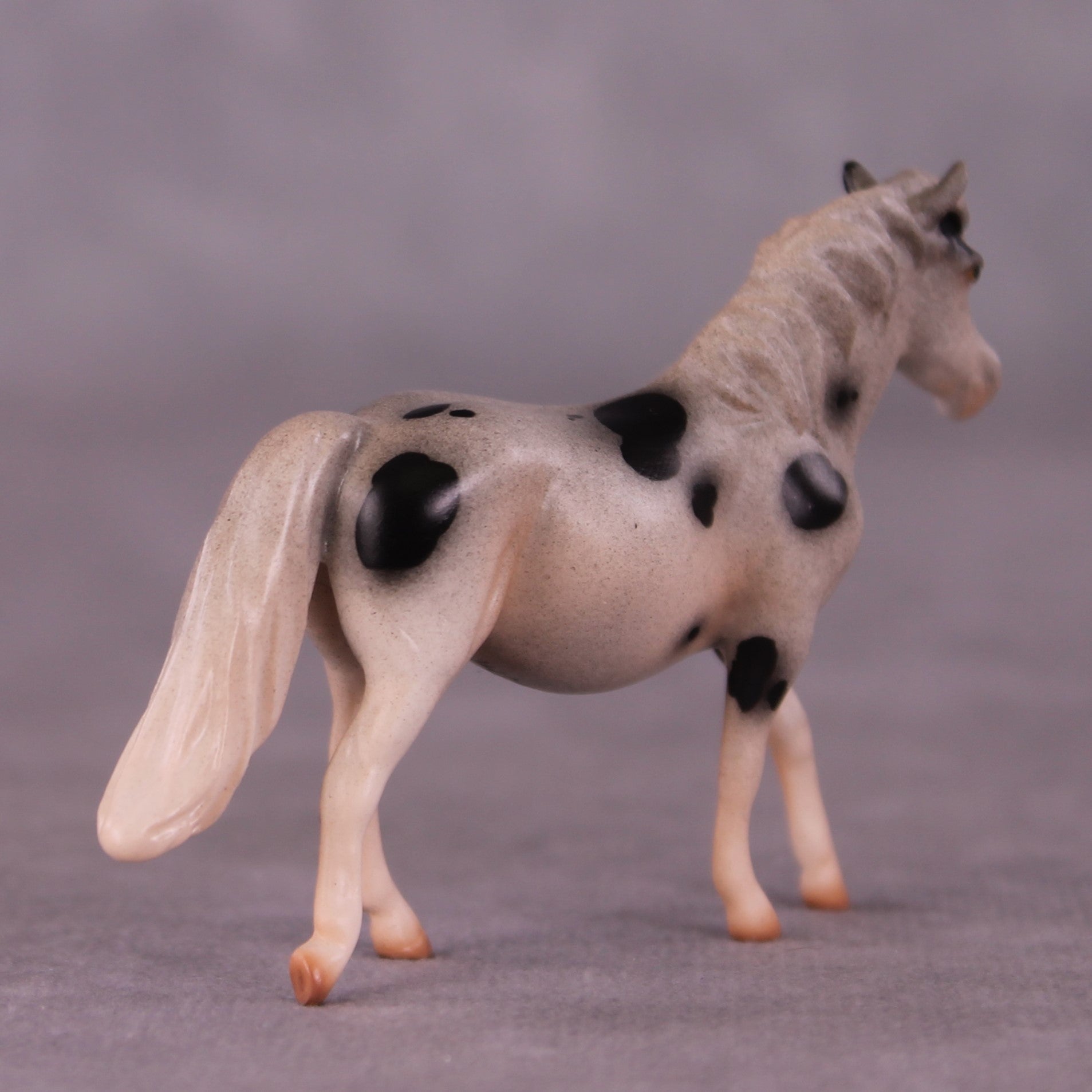 "Miss Piggy" OOAK Pony Chip By Jess Hamill - Menagerie Series