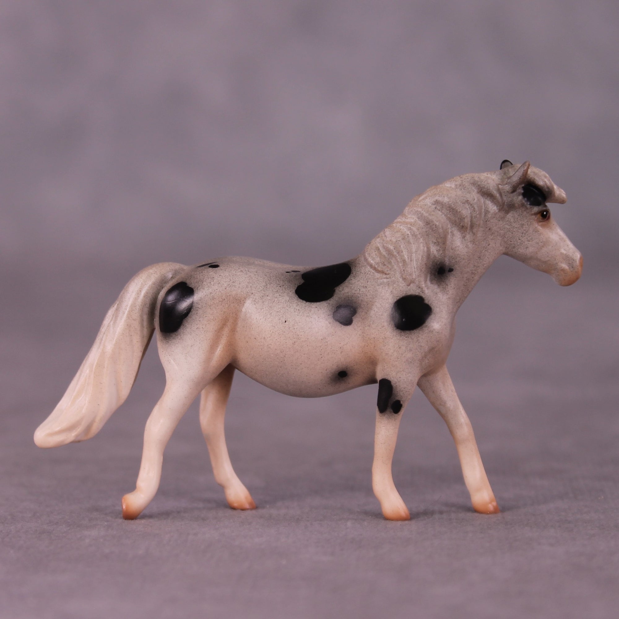 "Miss Piggy" OOAK Pony Chip By Jess Hamill - Menagerie Series