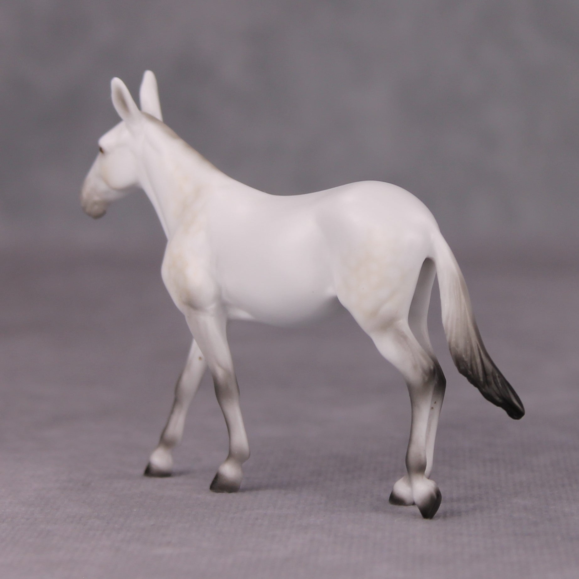 Old Soul OOAK Dappled Buckskin Going Grey Mule Chip By Ellen Robbins MM24