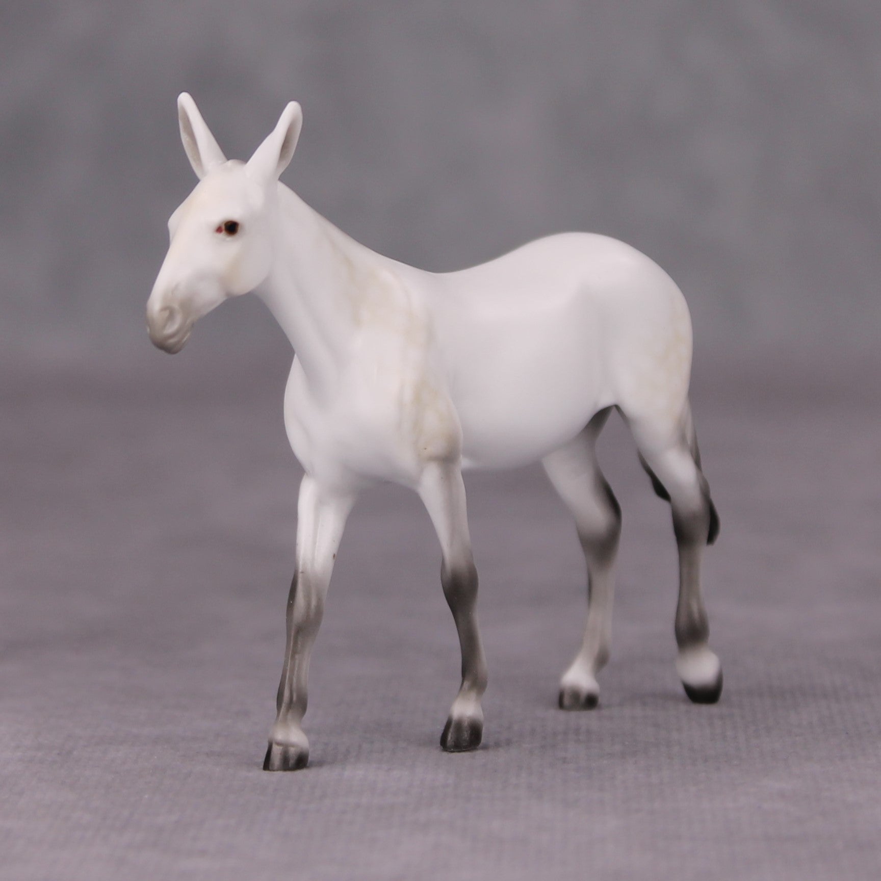 Old Soul OOAK Dappled Buckskin Going Grey Mule Chip By Ellen Robbins MM24