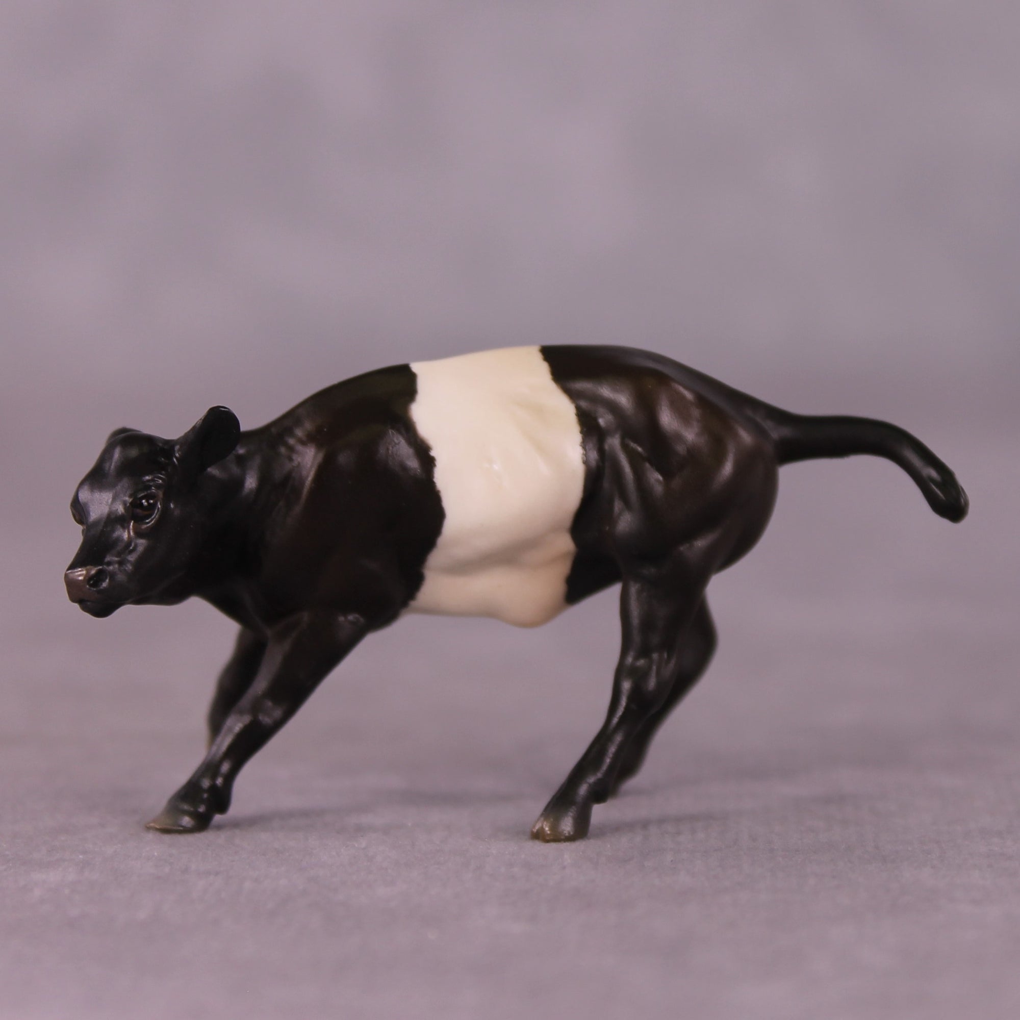 "Dairy Kween" OOAK Calf Chip By Jess Hamill - Menagerie Series
