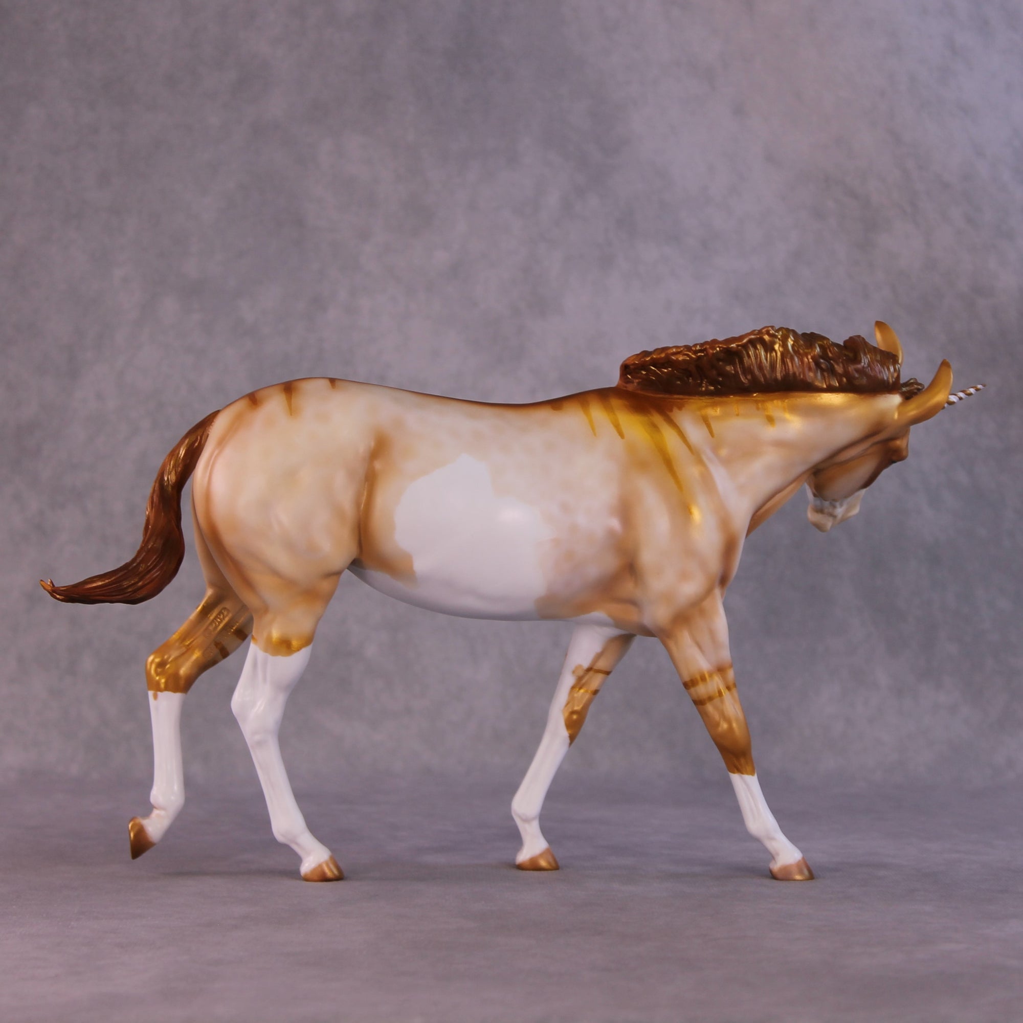 Luciana OOAK EFCM Large Mule By Kristen Cermele July GemStones Series