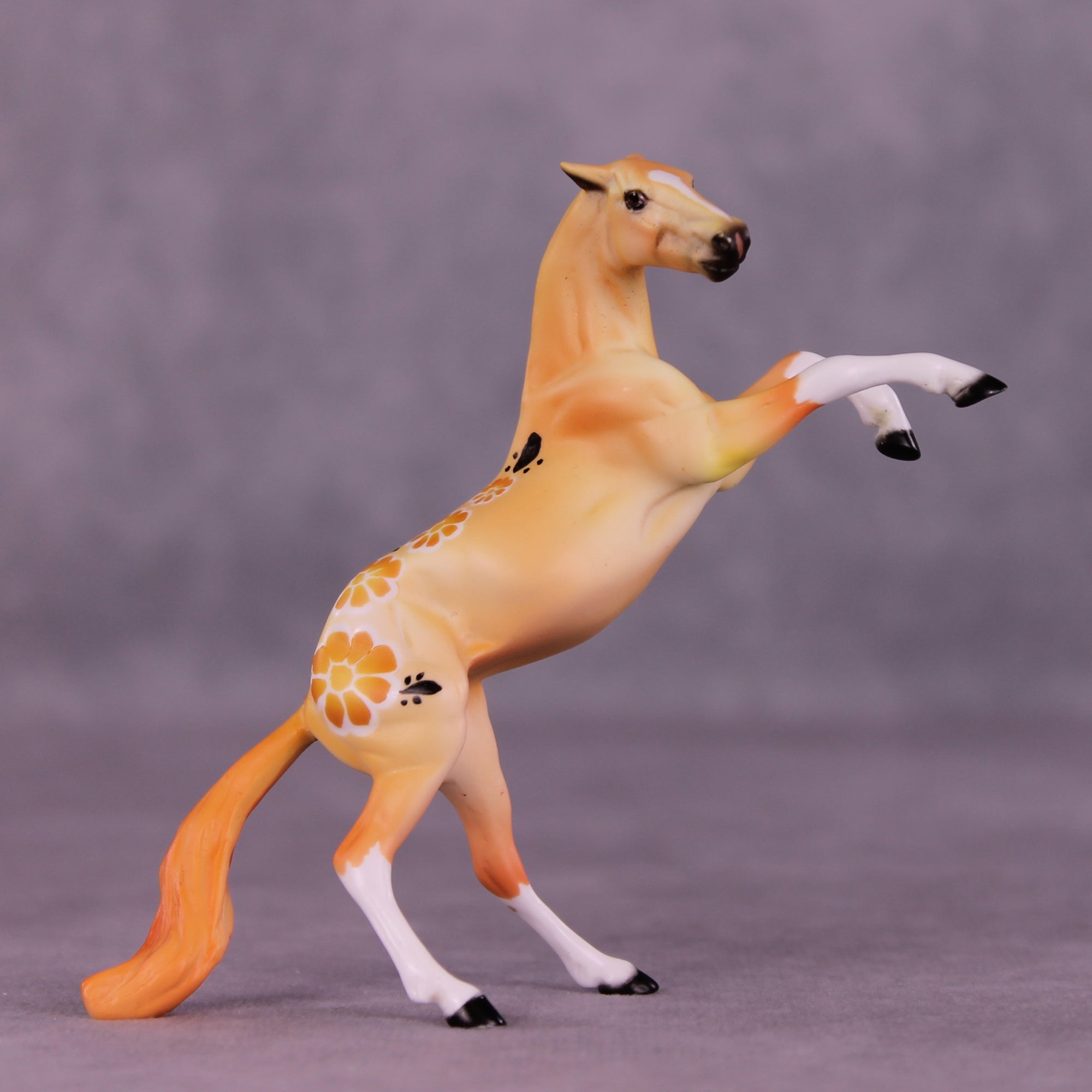 Xanthos or Cupcake LE-24 FCM Chip Rearing Horse By Julie Keim or Dawn Quick FS25