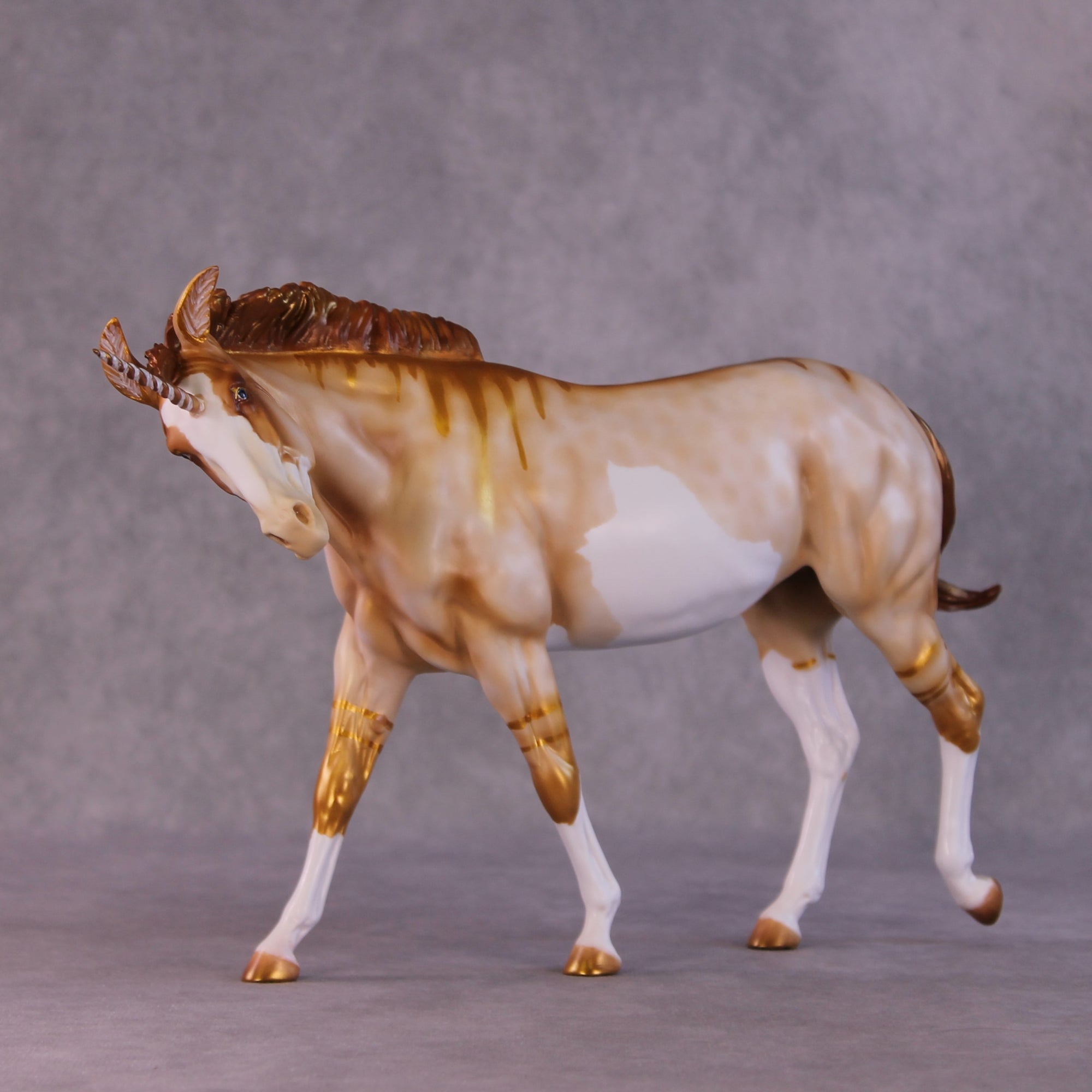 Luciana OOAK EFCM Large Mule By Kristen Cermele July GemStones Series