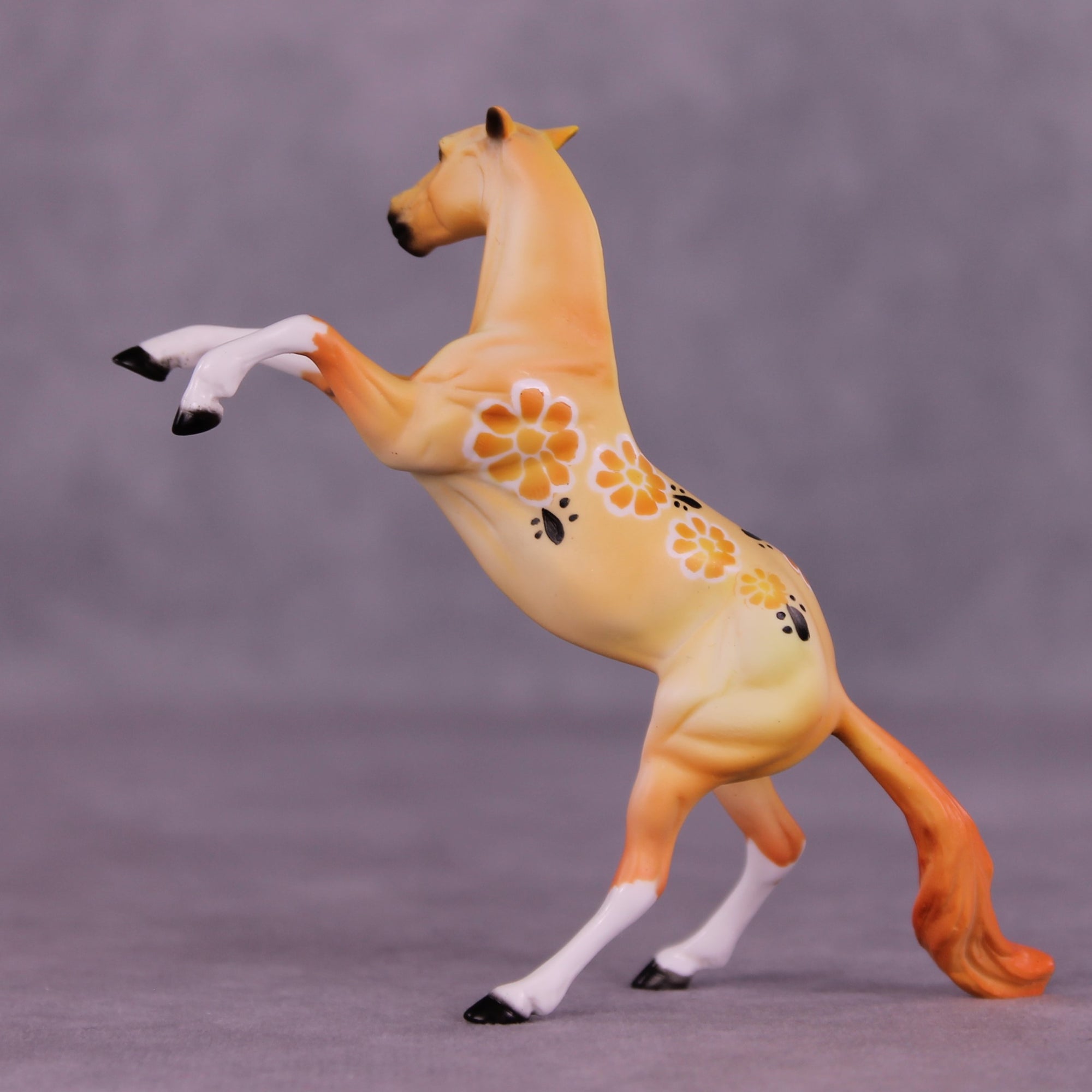 Xanthos or Cupcake LE-24 FCM Chip Rearing Horse By Julie Keim or Dawn Quick FS25