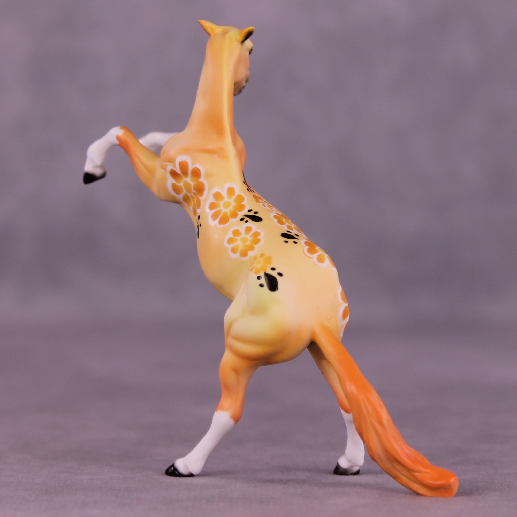 Xanthos or Cupcake LE-24 FCM Chip Rearing Horse By Julie Keim or Dawn Quick FS25