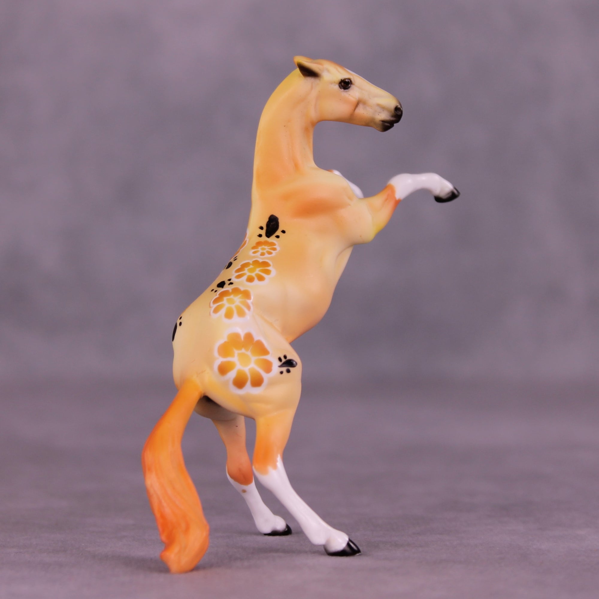 Xanthos or Cupcake LE-24 FCM Chip Rearing Horse By Julie Keim or Dawn Quick FS25