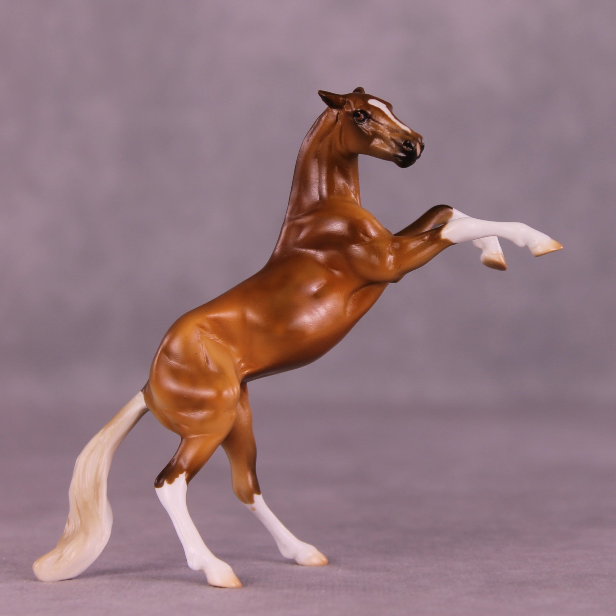 Xanthos or Cupcake LE-24 FCM Chip Rearing Horse By Julie Keim or Dawn Quick FS25