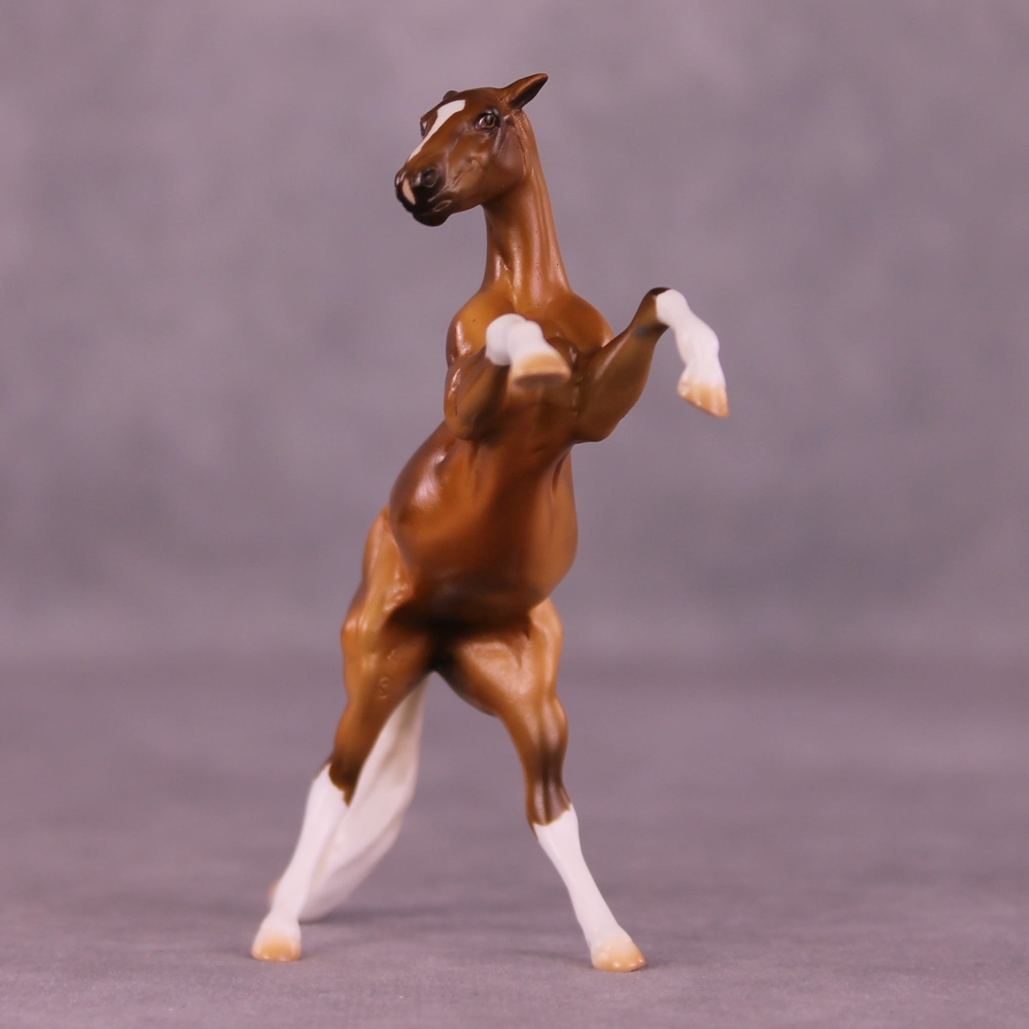 Xanthos or Cupcake LE-24 FCM Chip Rearing Horse By Julie Keim or Dawn Quick FS25