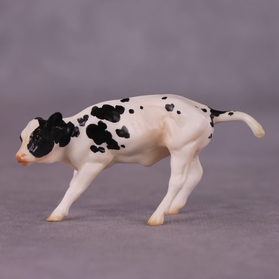 "Ol' Bessie" OOAK Calf Chip By Jess Hamill - Menagerie Series